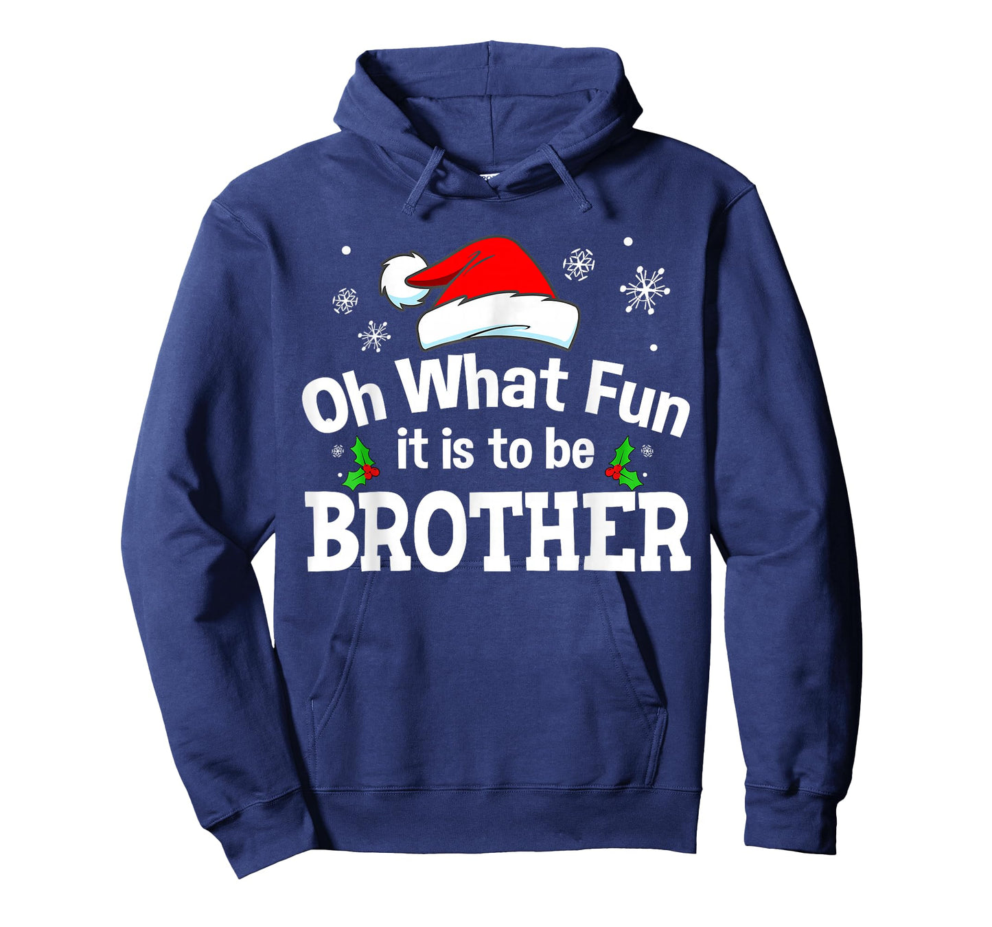 Oh What Fun It is to Be Brother Christmas Family Matching T-Shirt
