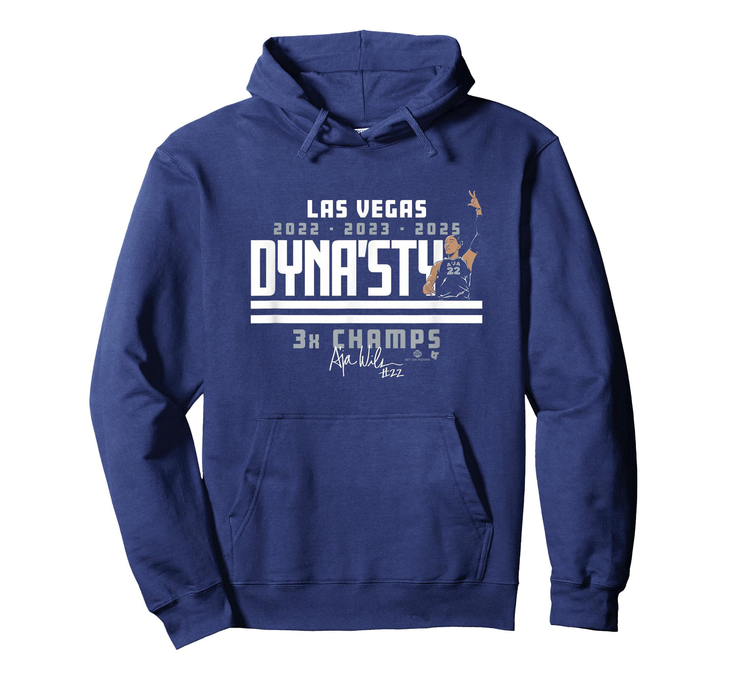 A'ja Wilson - DYNA'STY - Las Vegas Women's Basketball T-Shirt