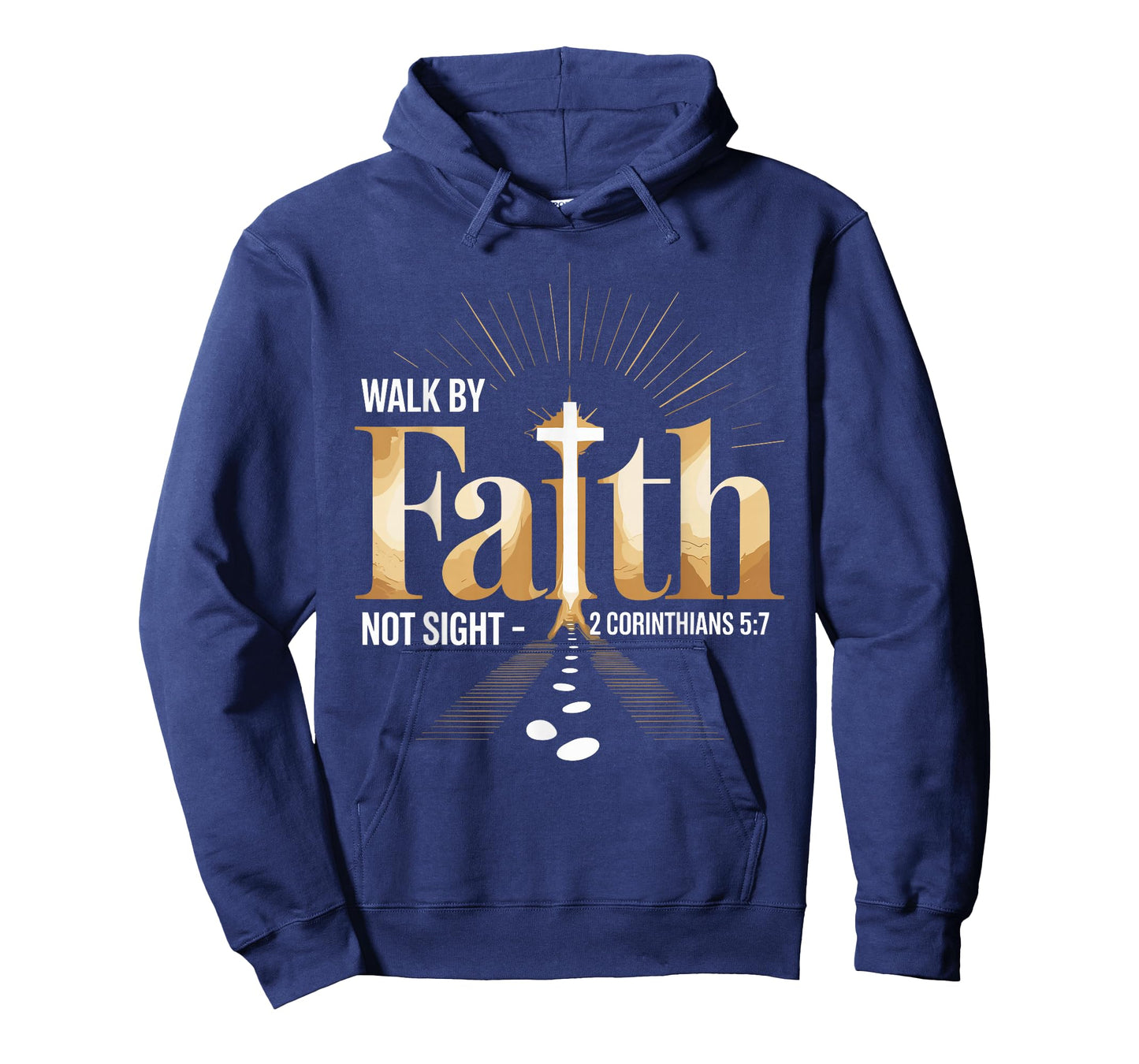 Walk by Faith Not by Sight Prayer Cloth for Christians T-Shirt
