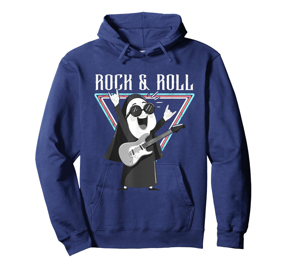 Rock & Roll Fun Graphic Illustration T-Shirt