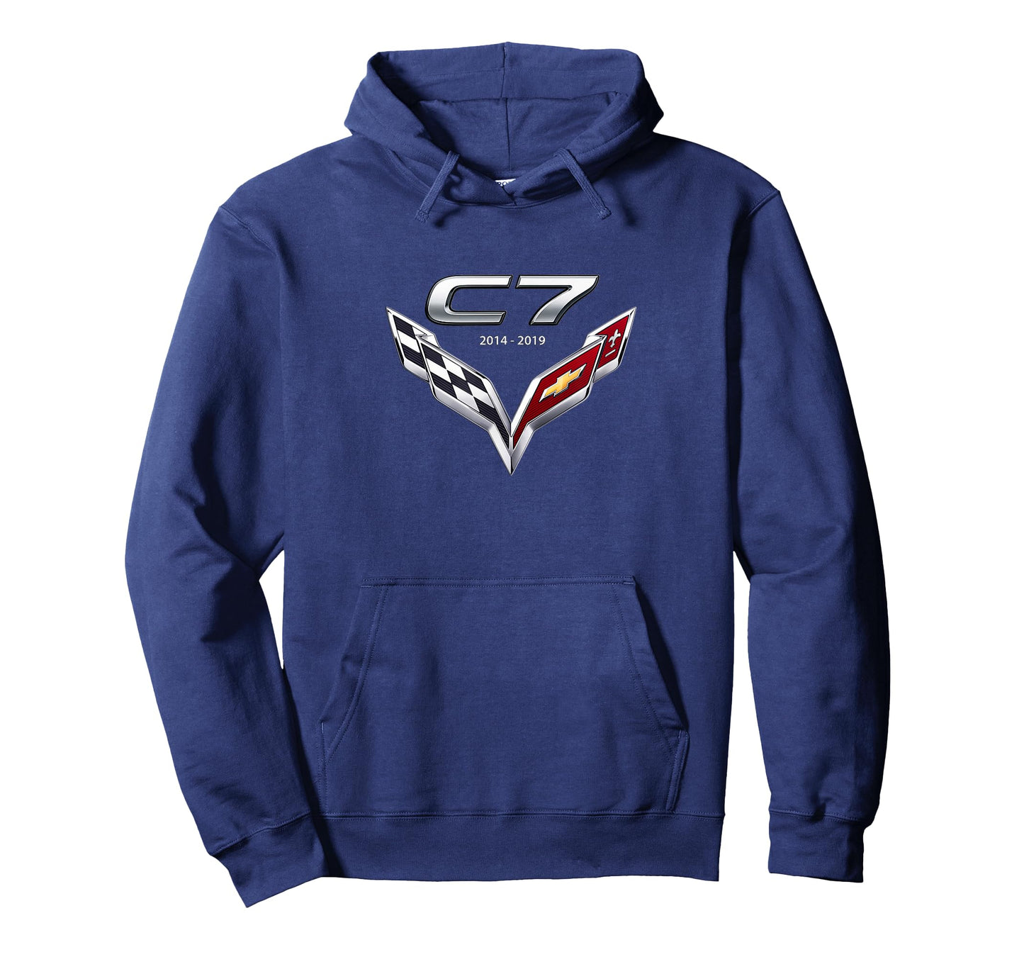 Classic CAR Emblem 2014-2019 C7 American Sports CAR Badge T-Shirt