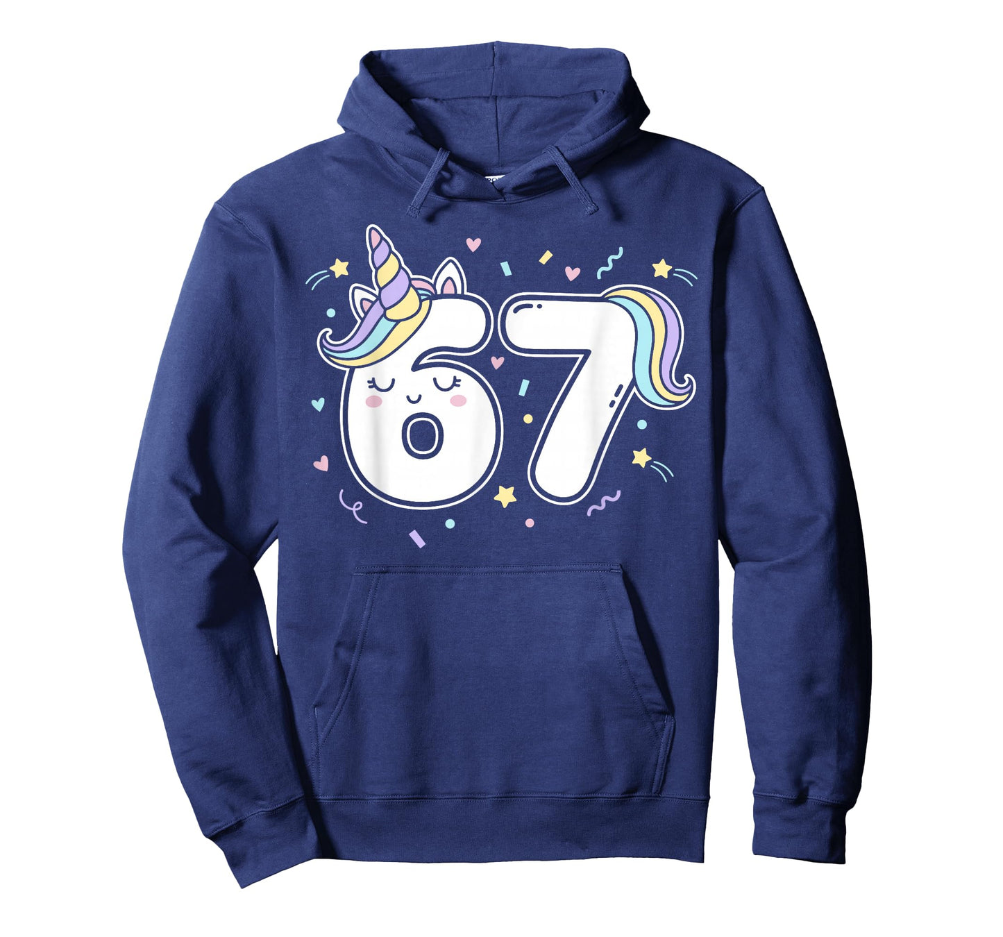 67 Unicorn Six Seven 6-7 Meme T-Shirt