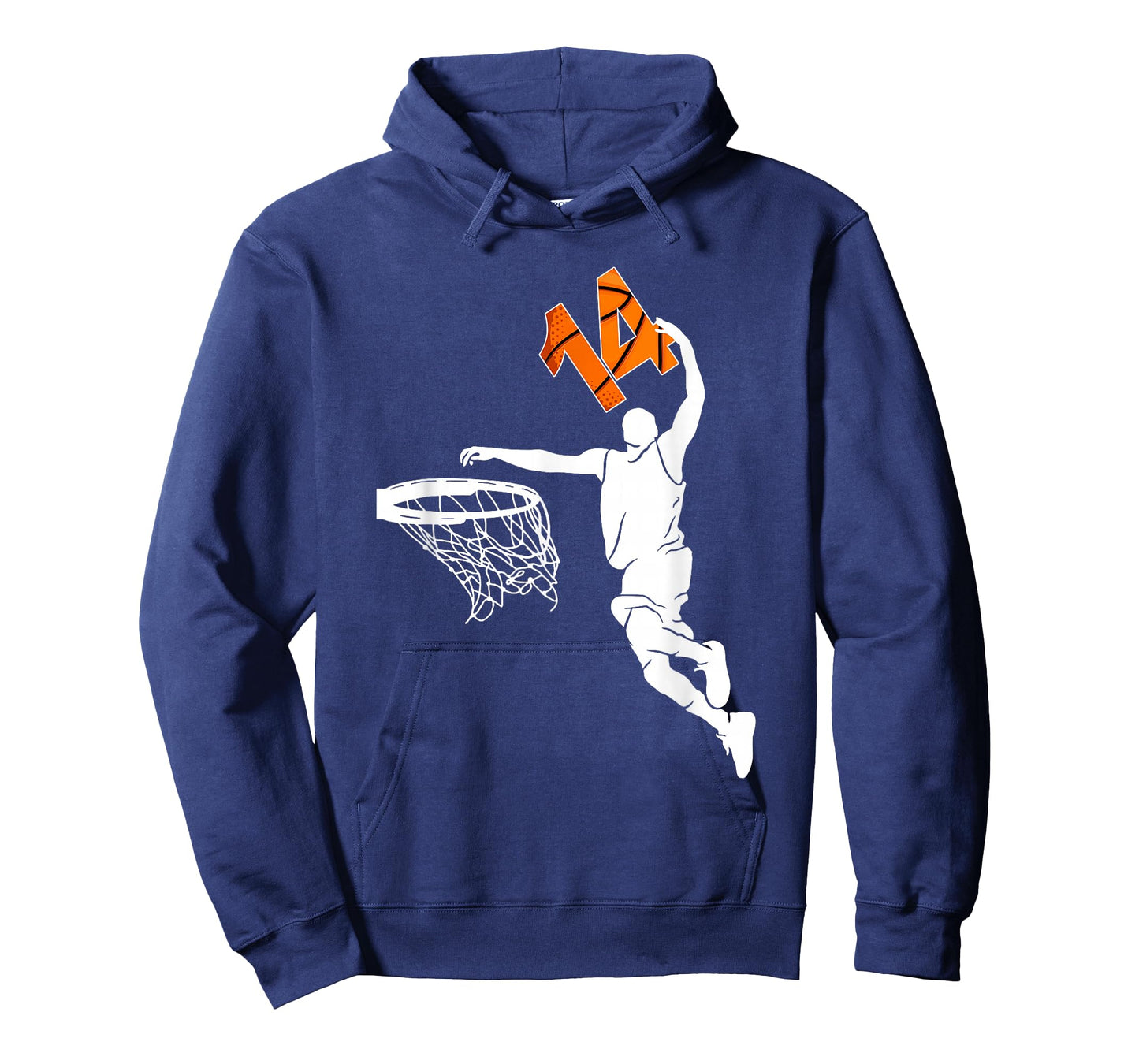 14 Year Old Birthday Boy 14th Birthday Basketball Party T-Shirt