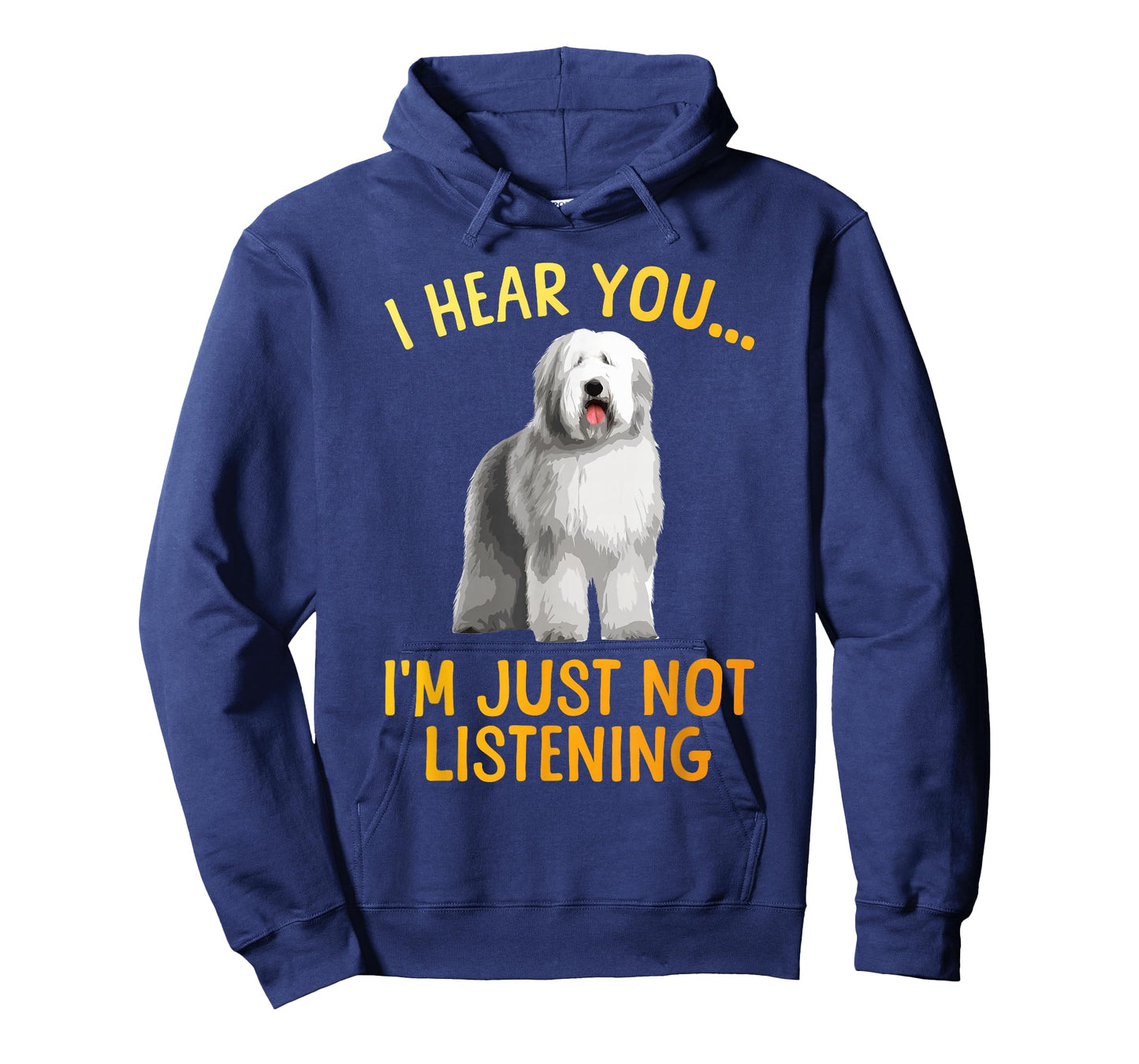 Funny Old English Sheepdog Art for Men Women Sheep Dog Lover T-Shirt