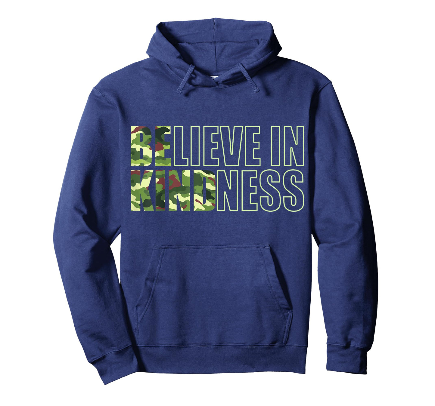Be Kind Inspirational Boys Men Camo Kindness Anti Bullying T-Shirt
