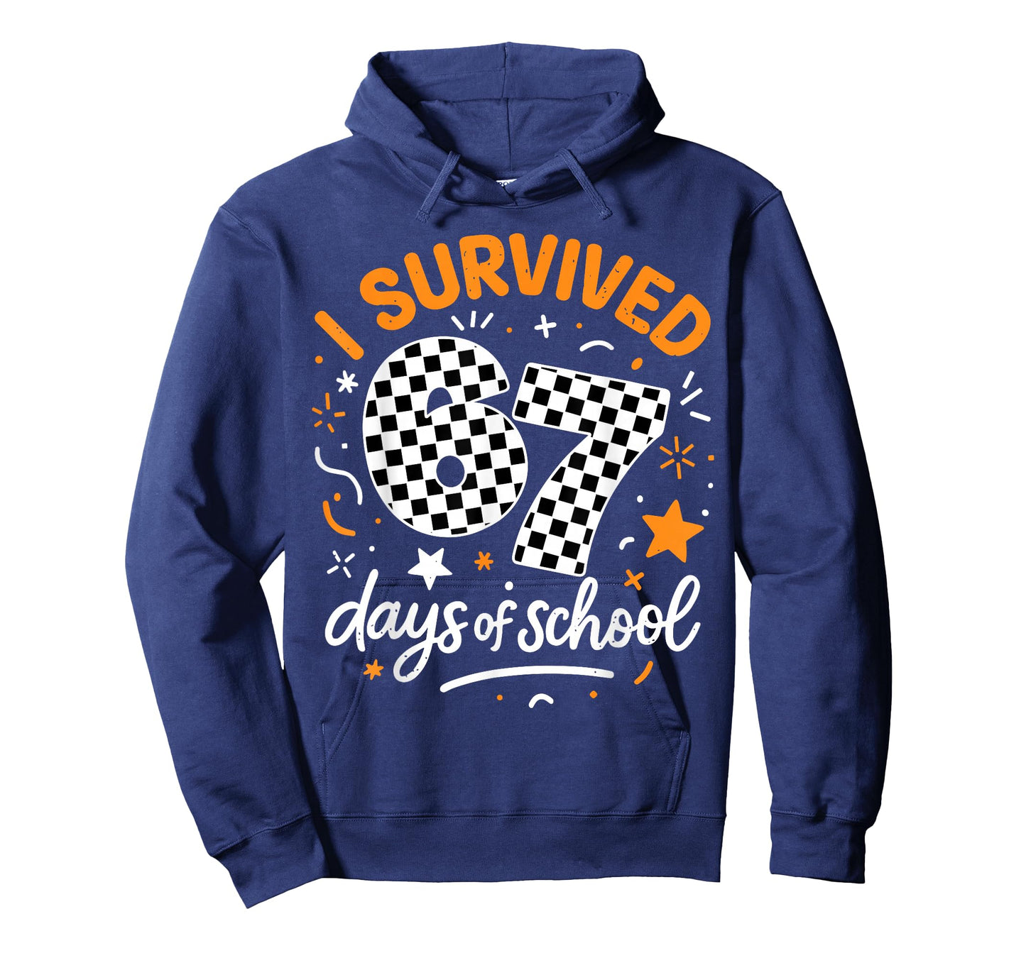 I Survived 67 Days of School Funny Six Seven 6 7 Meme Z Gen T-Shirt