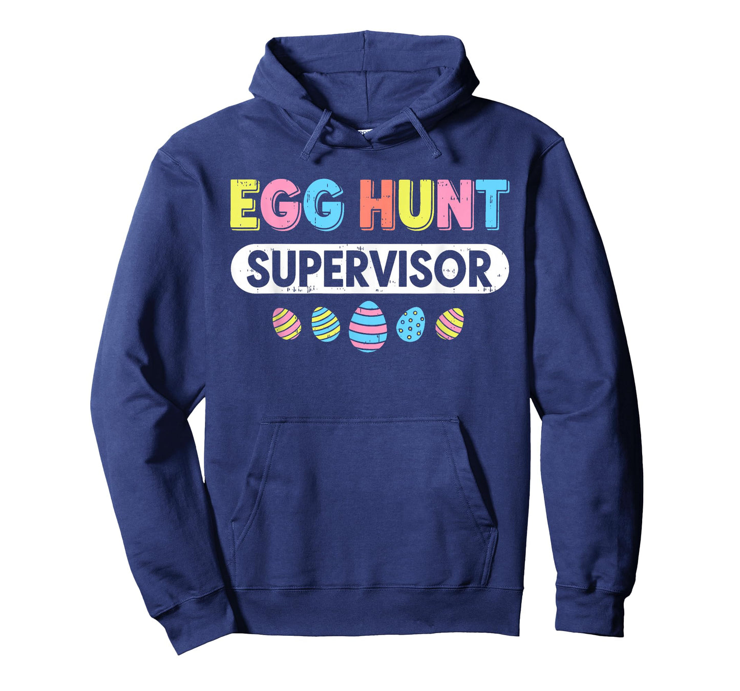 Men Women Easter Egg Hunt Supervisor Hunting Easter Mom Dad T-Shirt