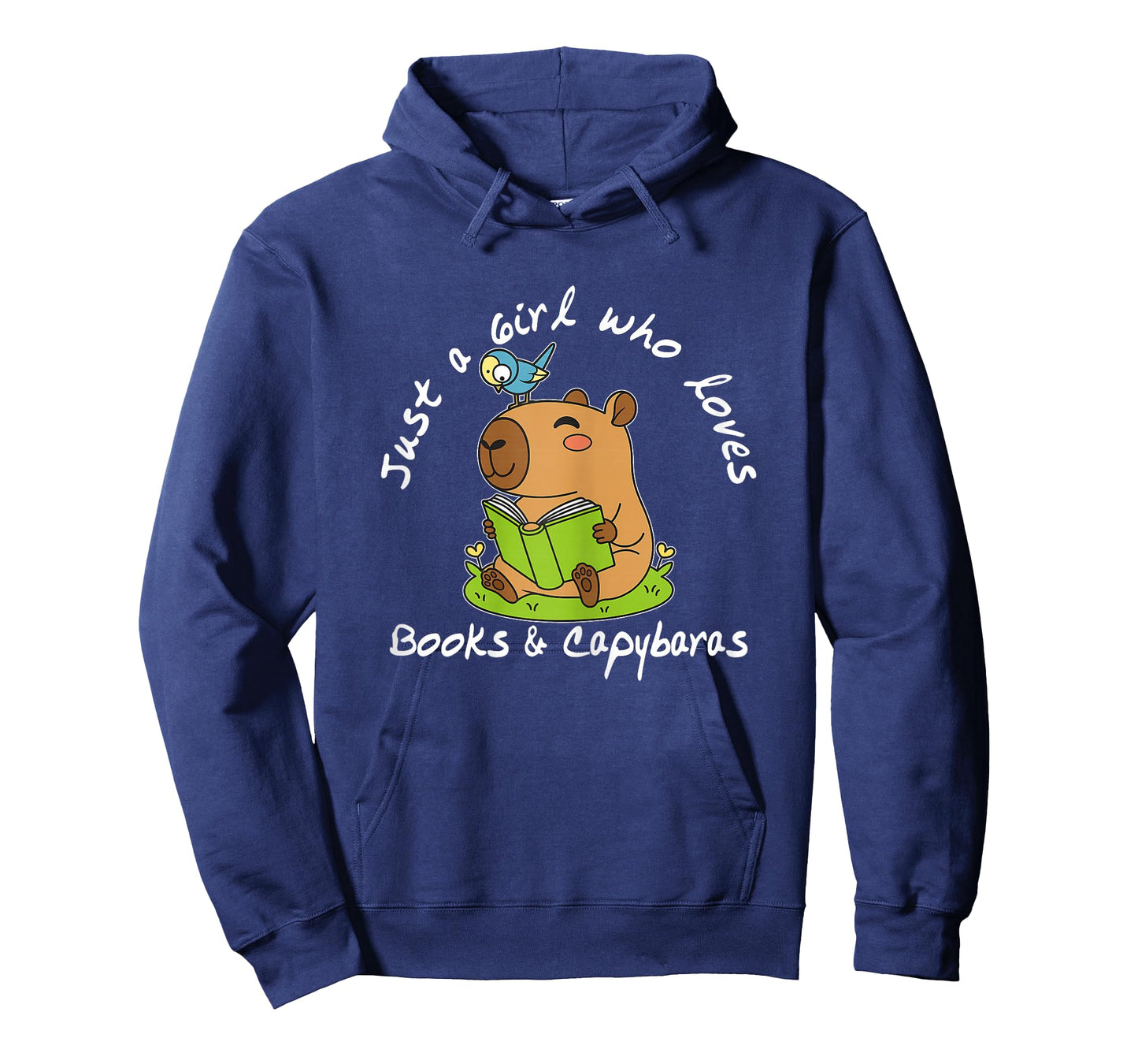 Just a Girl who Loves Books and Capybaras T-Shirt