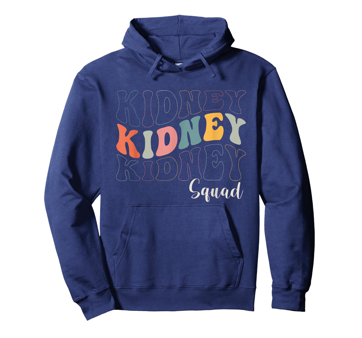 Retro Groovy Kidney Squad Nephrology Nurse Dialysis Tech T-Shirt