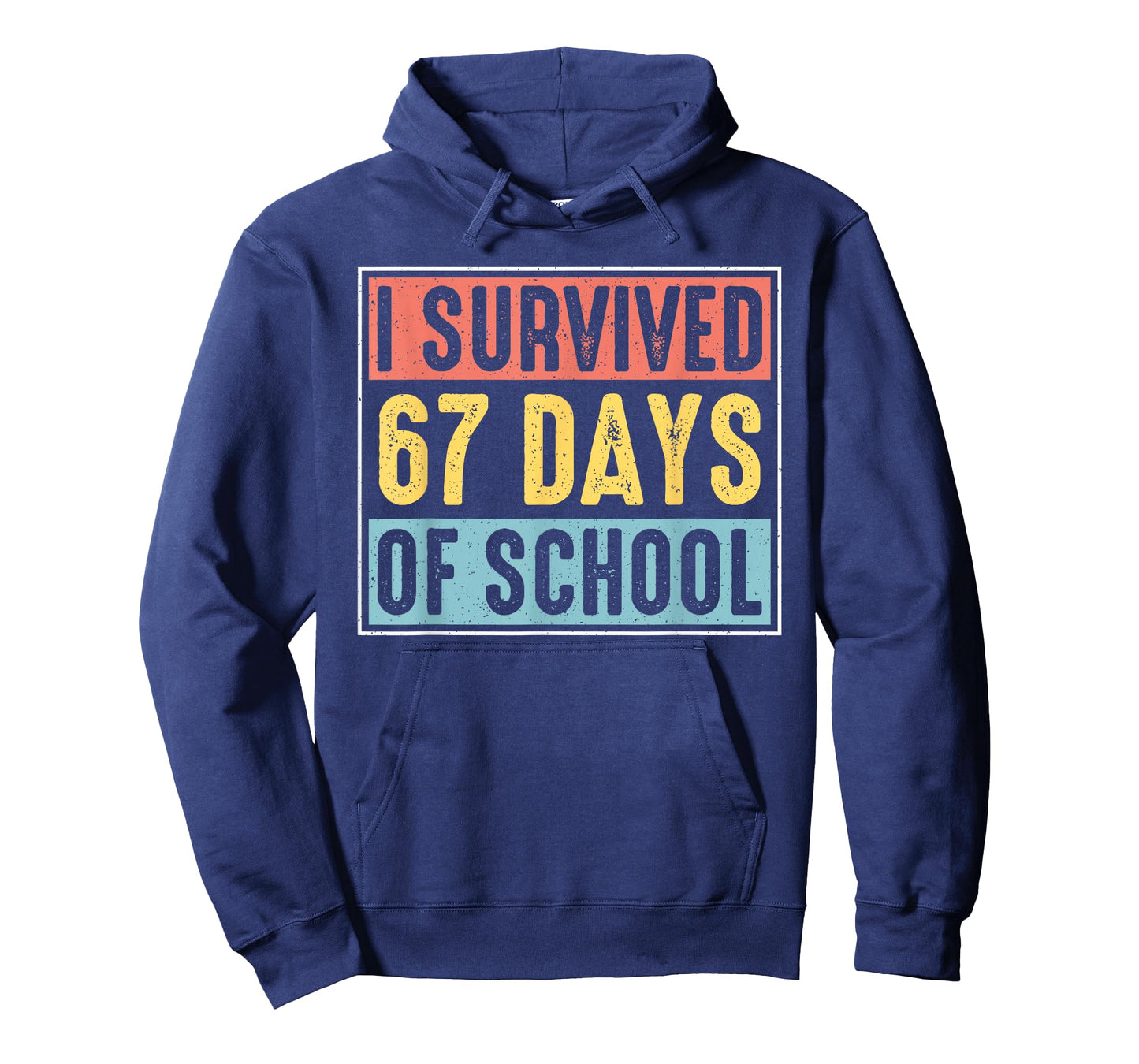 I Survived 67 Days of School for Kids Boys Girls T-Shirt