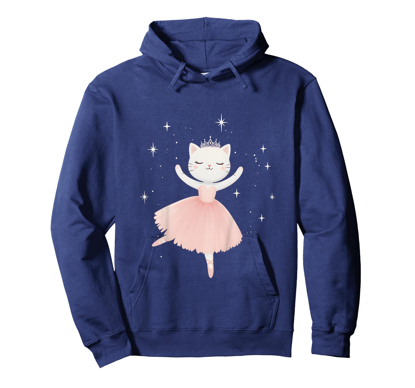 Ballerina Cat Princess Shirt Ballet Dance Toddlers Girls T-Shirt
