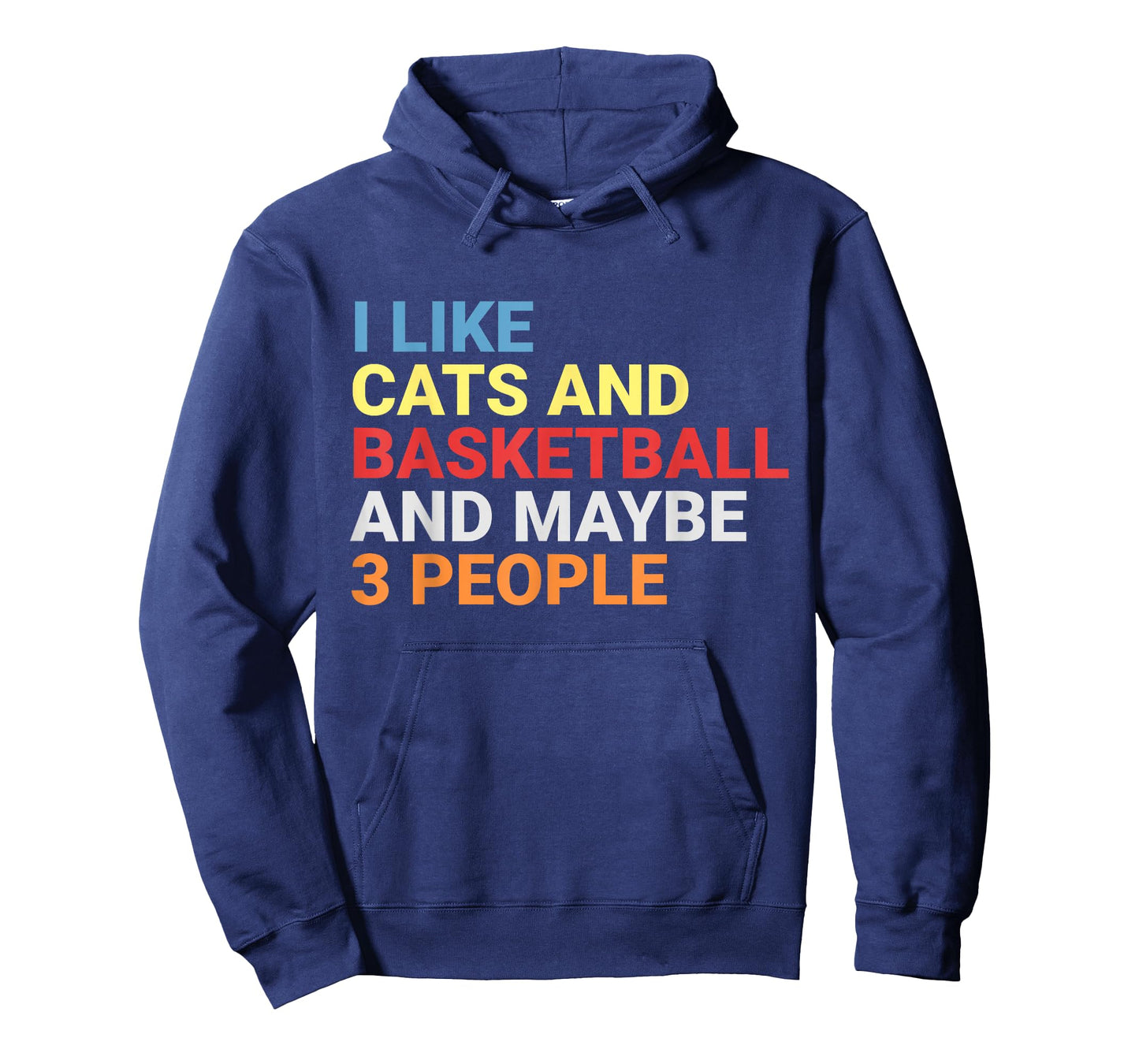 Retro I Like Cats and Basketball Lover Funny Cat T-Shirt