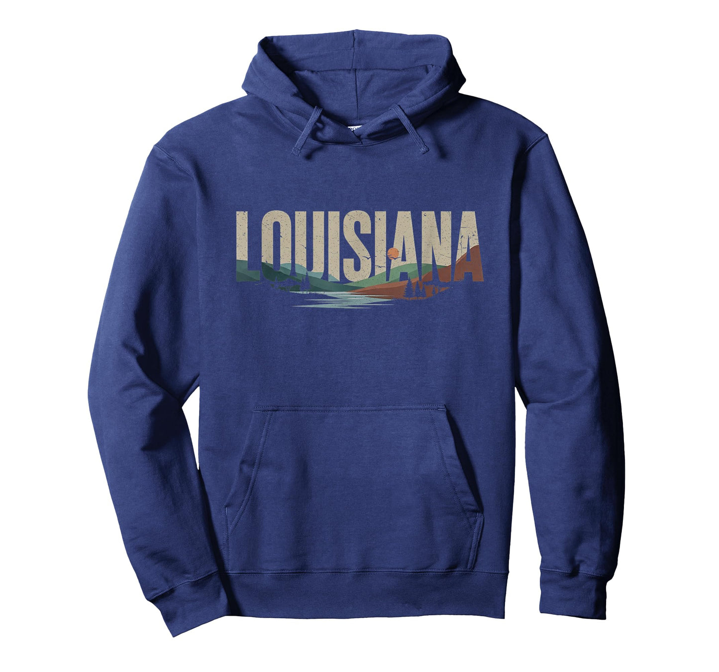 Retro Louisiana Artwork T-Shirt