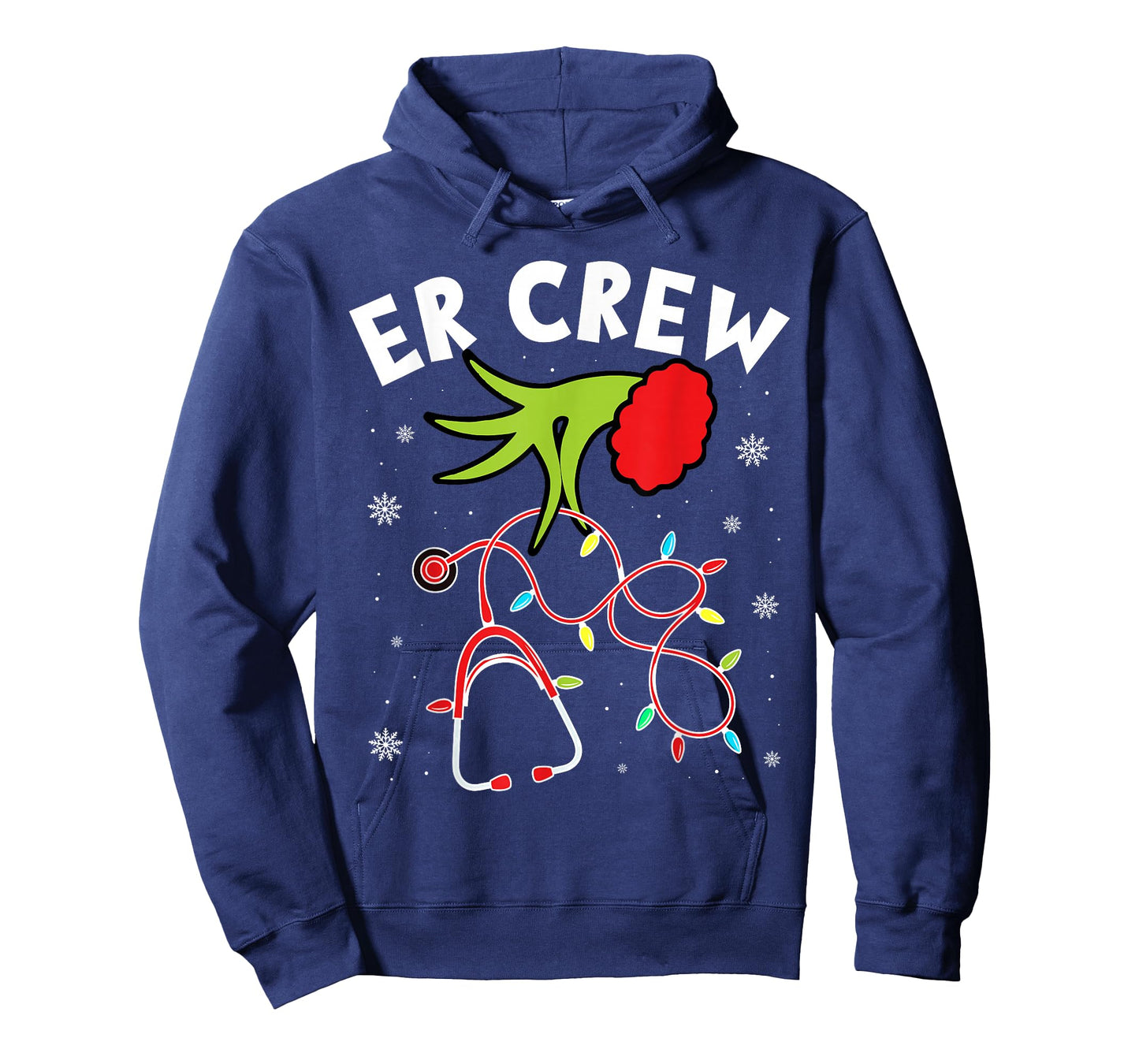 Emergency Room Christmas Er Crew Nurse Xmas Holiday Nursing T-Shirt