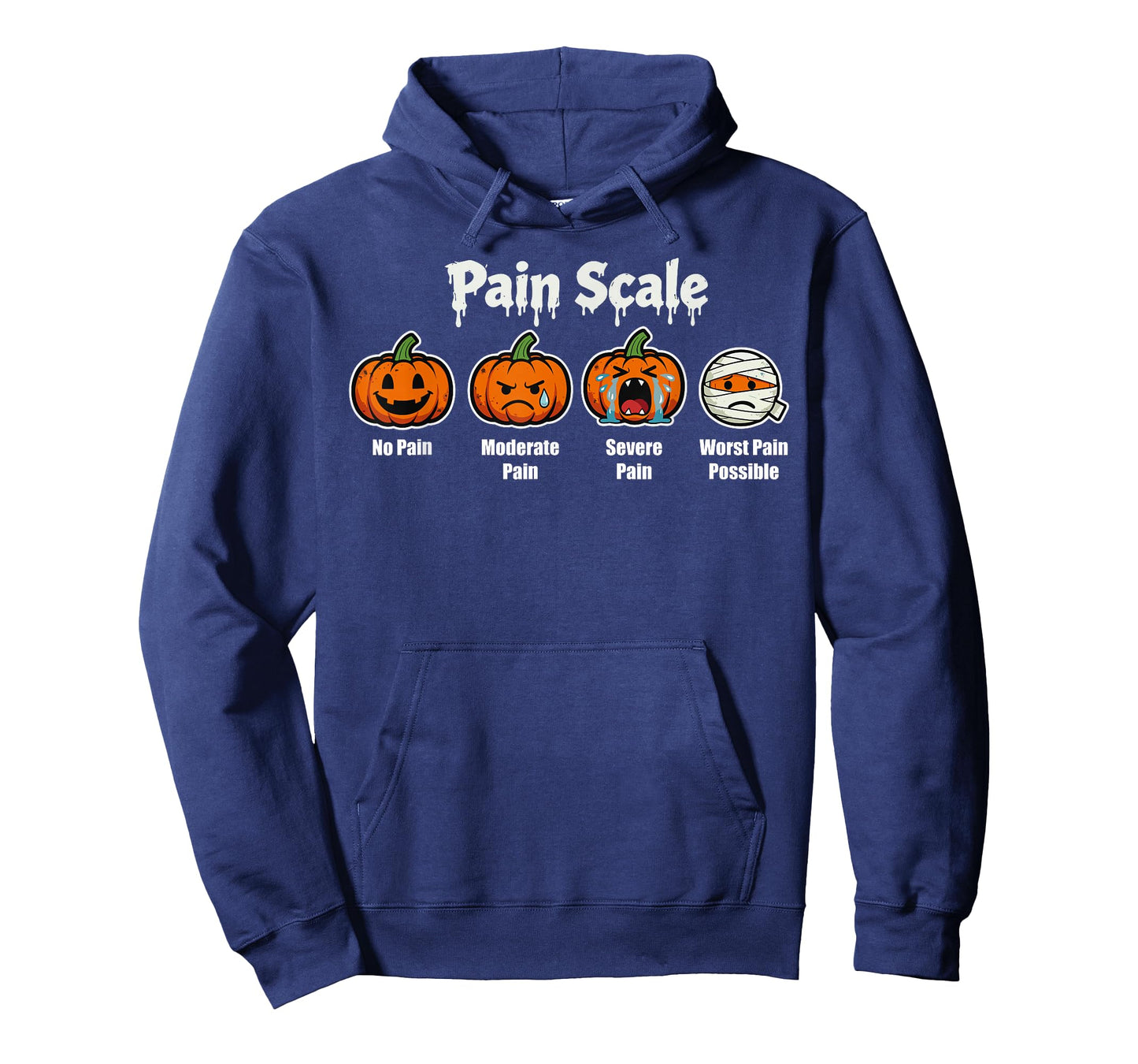 Pain Scale Pumpkin Costume Halloween T-Shirt