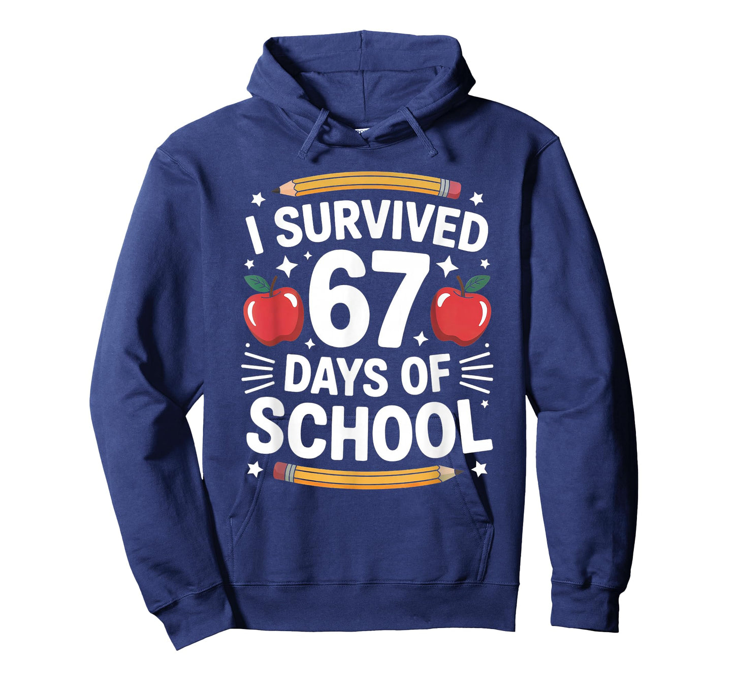 I Survived 67 Days of School Funny Six Seven 6 7 Meme T-Shirt
