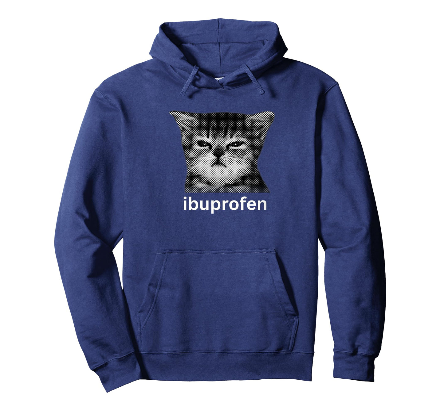 Funny Cat Meme I Need Ibuprofen Silly Kitten Hilarious Cats T-Shirt