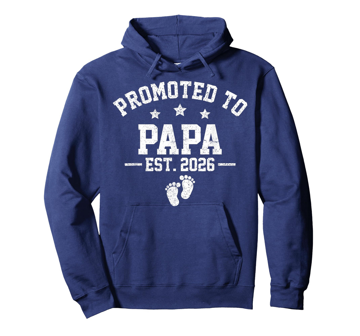 Promoted to Papa Est 2026 Baby Announcement T-Shirt