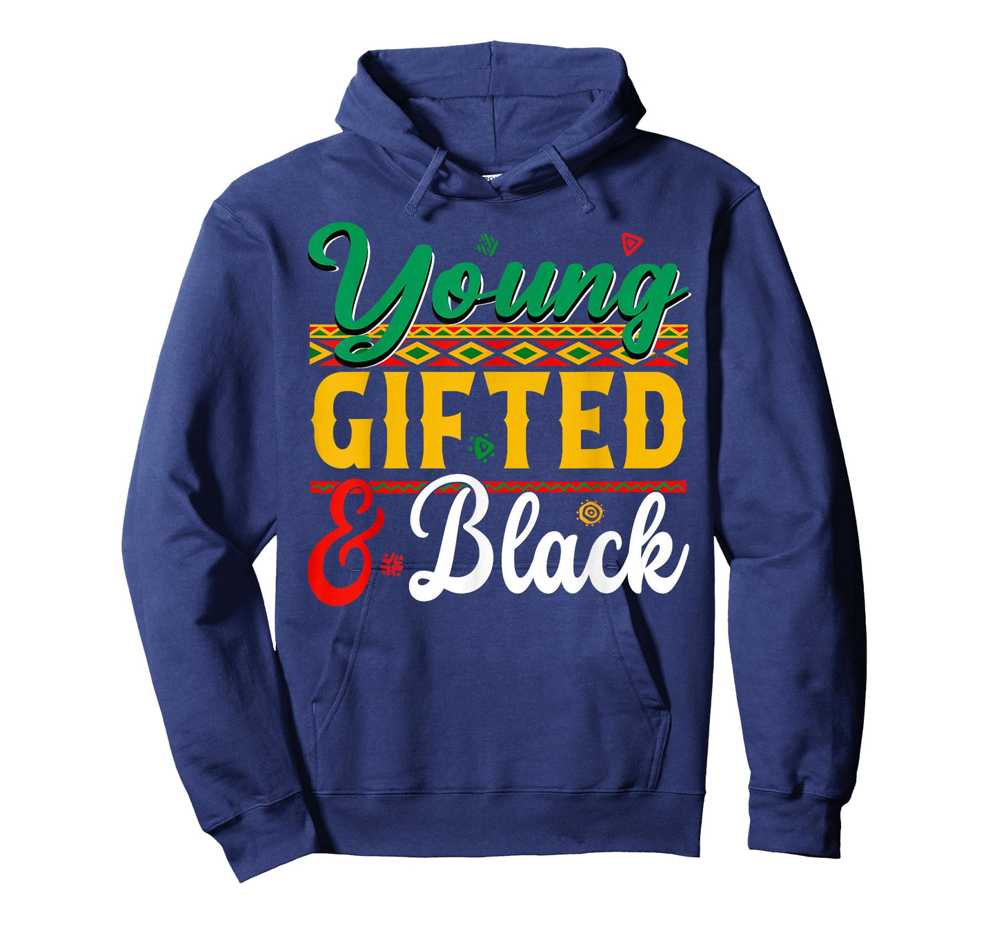 Black History Month African Young Gifted Black Men Boy Kid T-Shirt