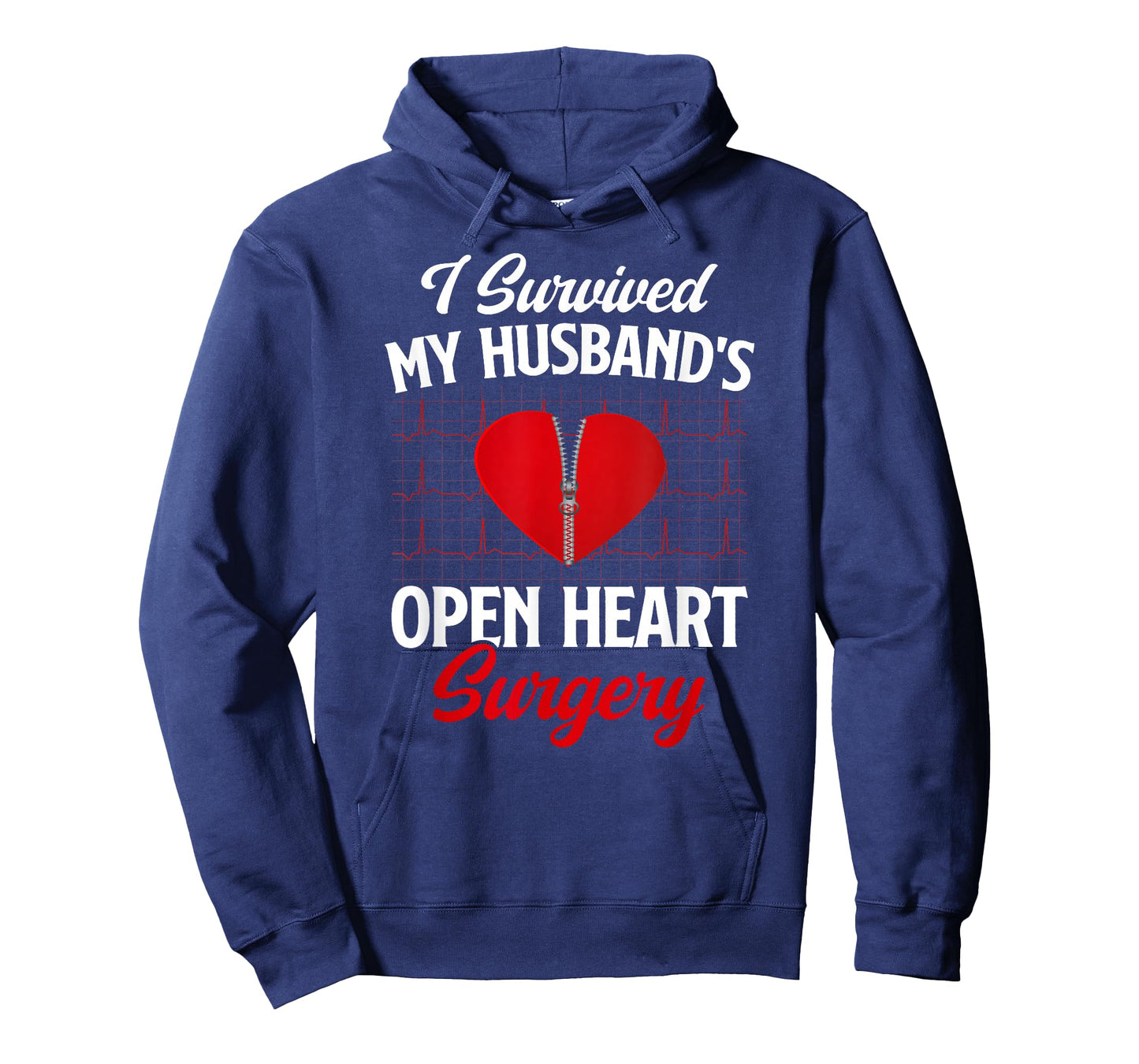 I Survived My Husband's Open Heart Surgery Survivor Wife T-Shirt