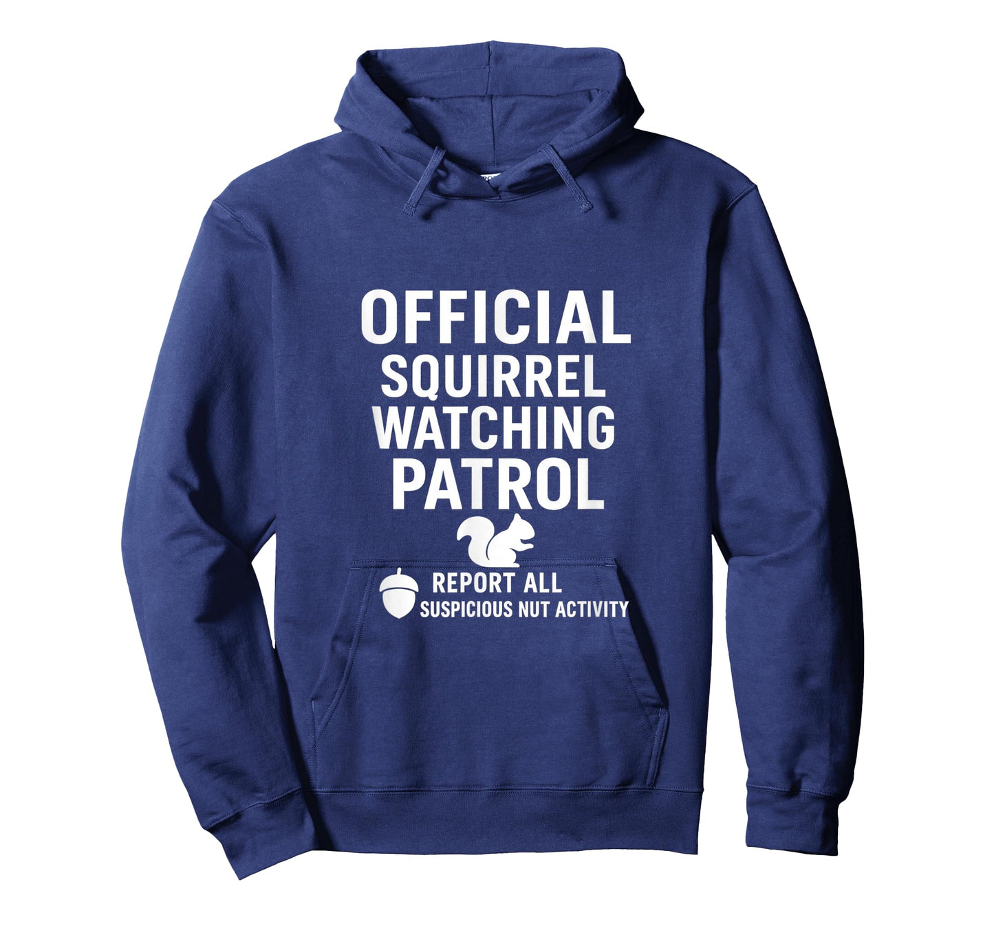 Backyard Squirrel Watching Humor Club T-Shirt