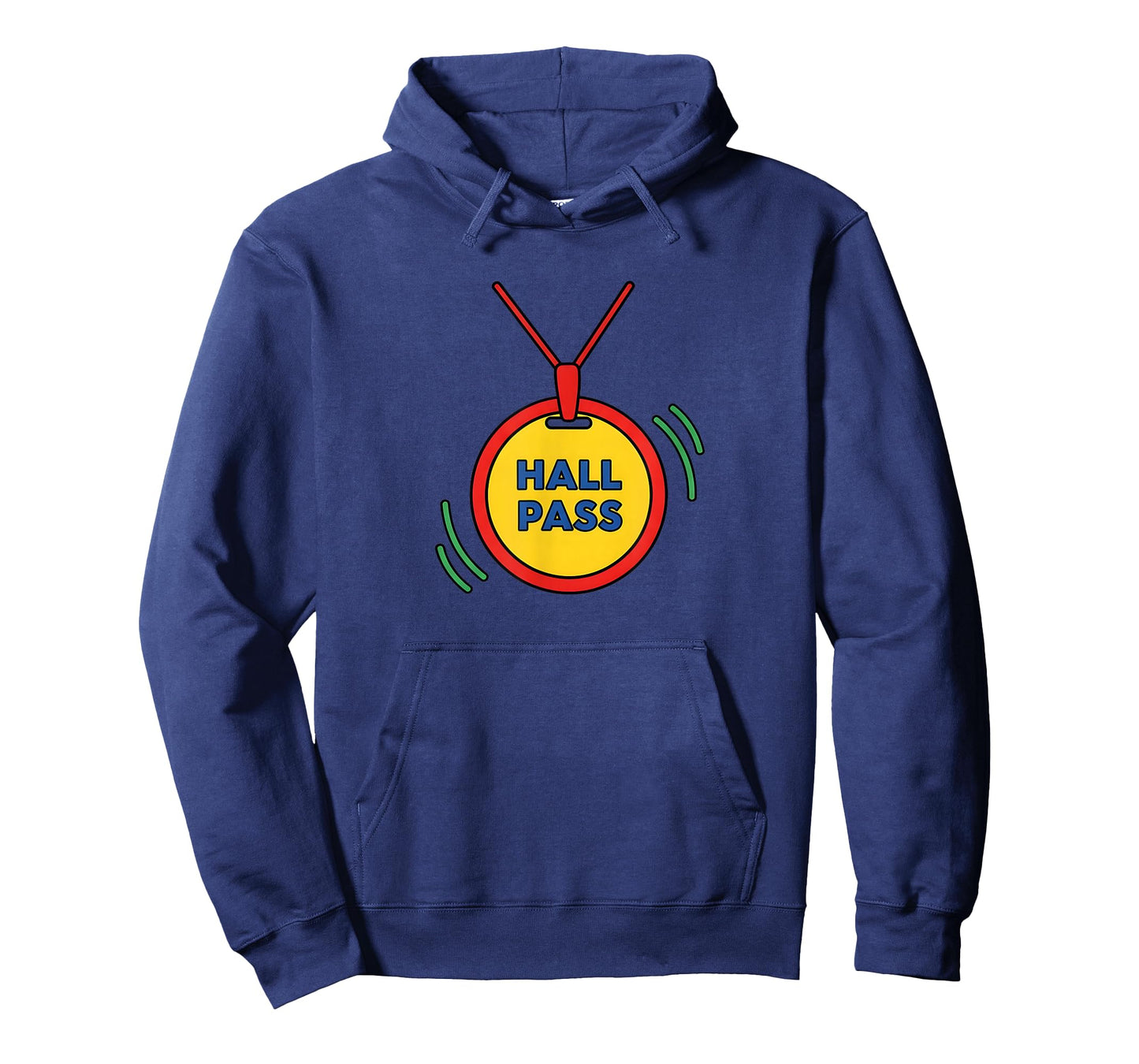 Funny Classroom Hall Pass Teacher Hall Monitor T-Shirt