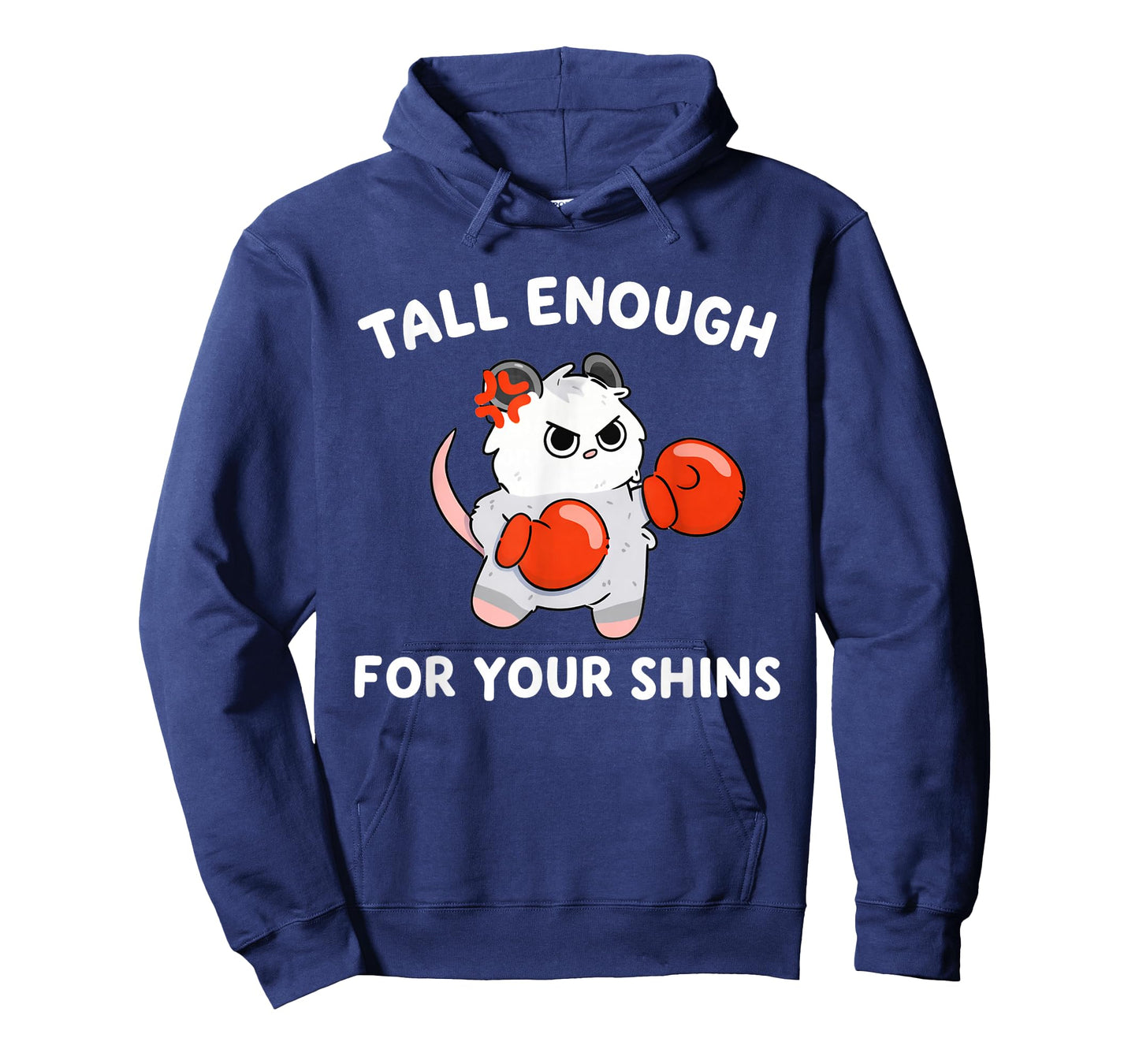 Tall Enough for Your Shins Funny Boxing Cat T-Shirt