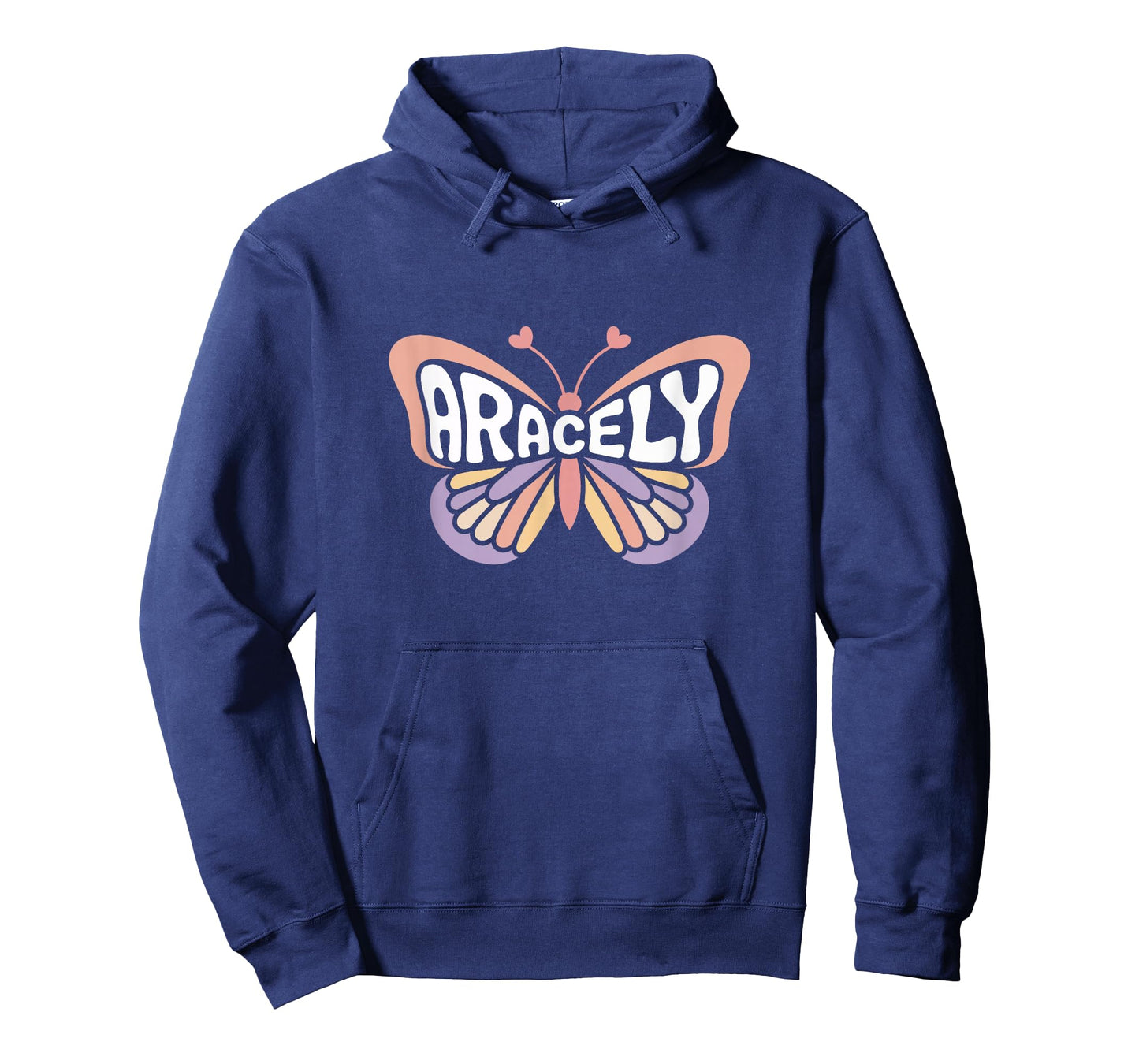 Aracely Butterfly - Personalized Cute Name Word Art T-Shirt