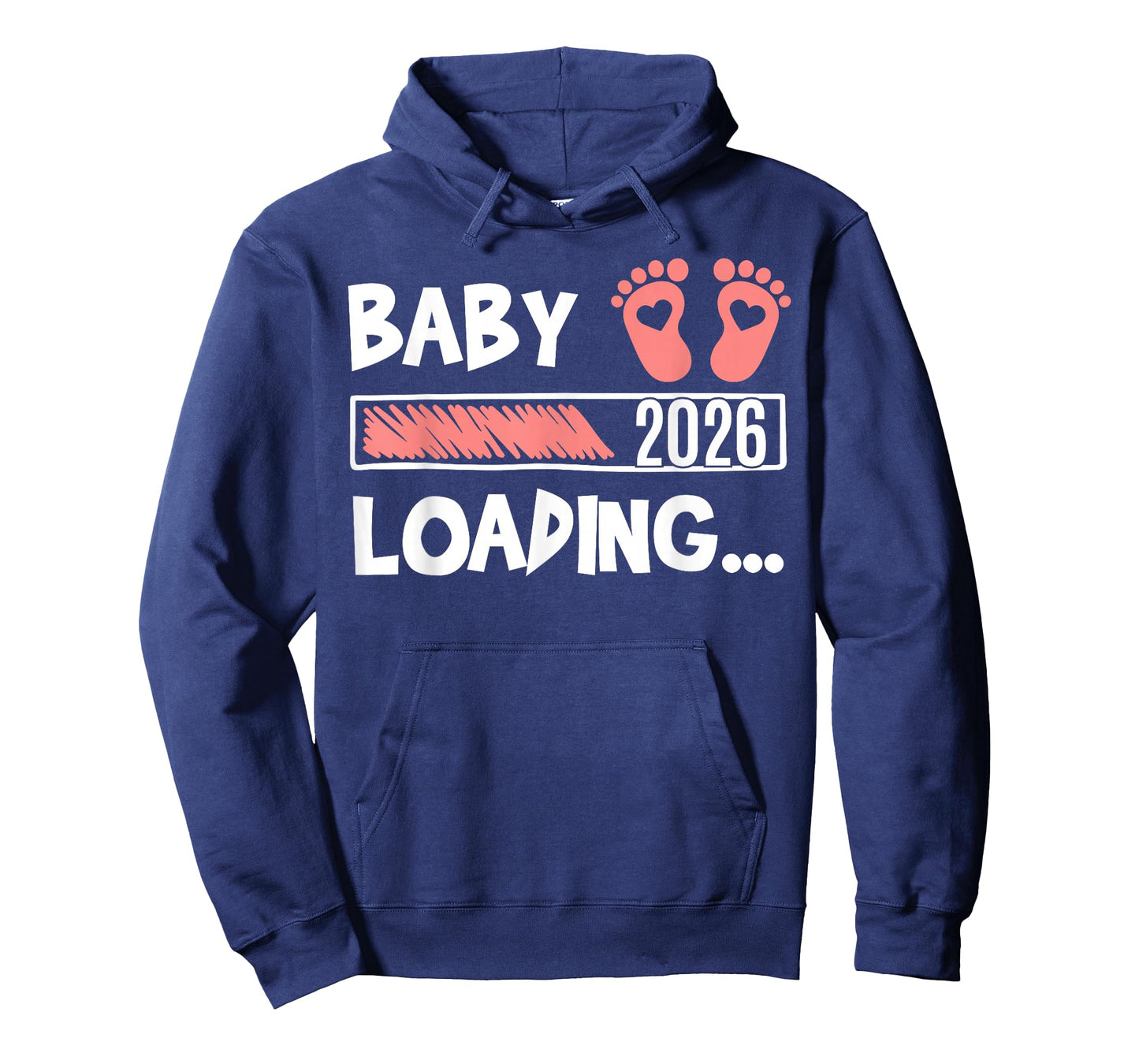 Baby Loading 2026 Design for Funny Pregnancy Announcement T-Shirt