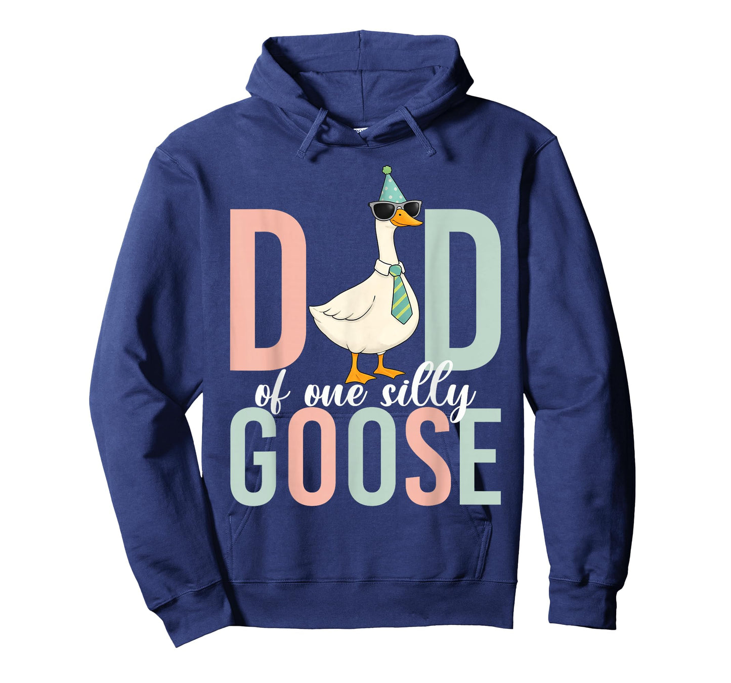 Dad of The Silly Goose First Birthday Party Family Matching T-Shirt