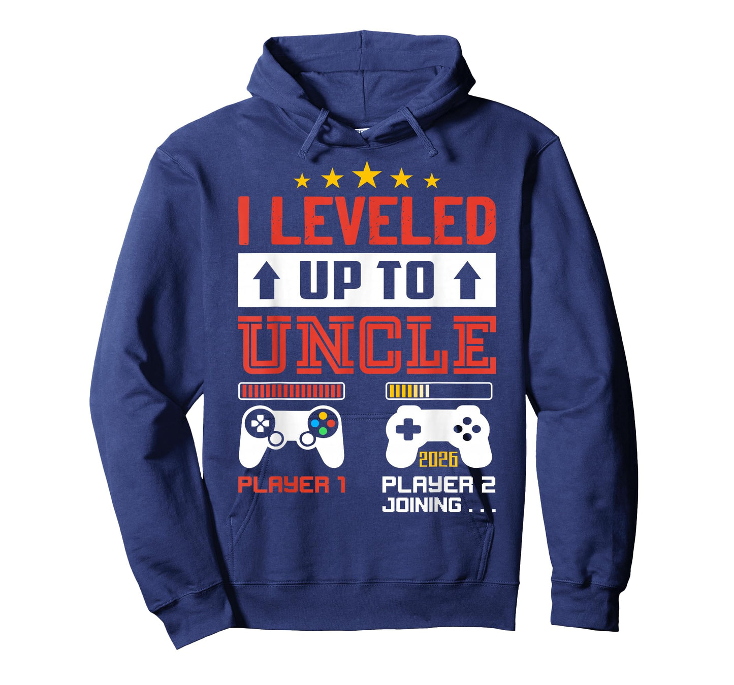 I Leveled Up to Uncle 2026 I'm Going to Be Uncle 2026 Gamer T-Shirt