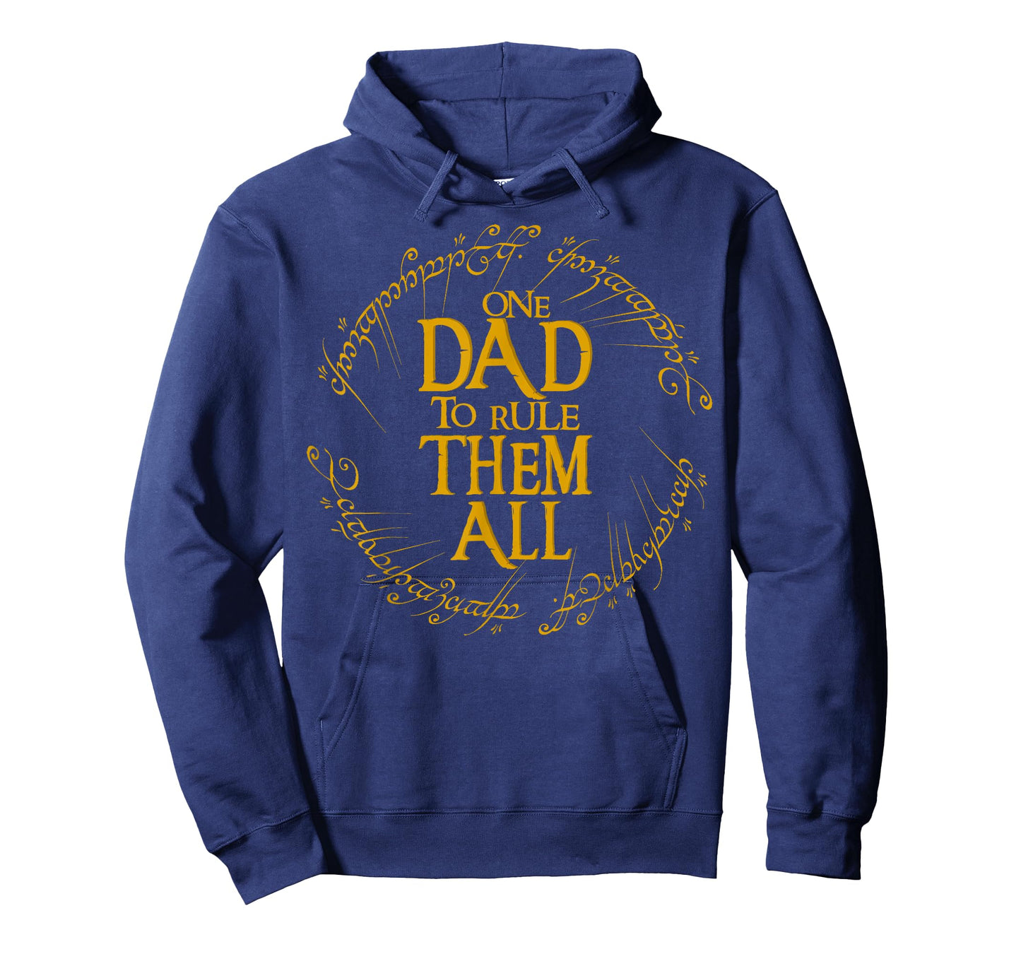 One Dad to Rule Them All Fun Dad Graphic for Fathers Day T-Shirt
