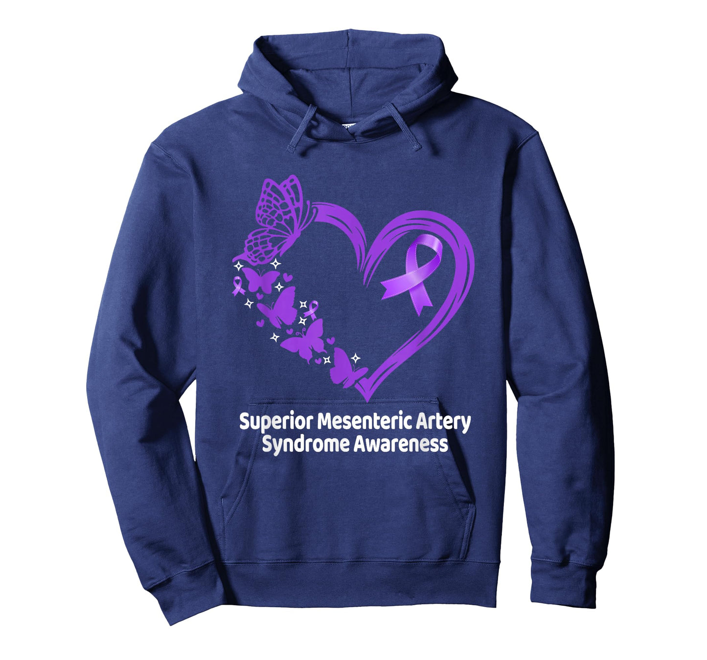 Superior Mesenteric Artery Syndrome SMAS Awareness Heart T-Shirt