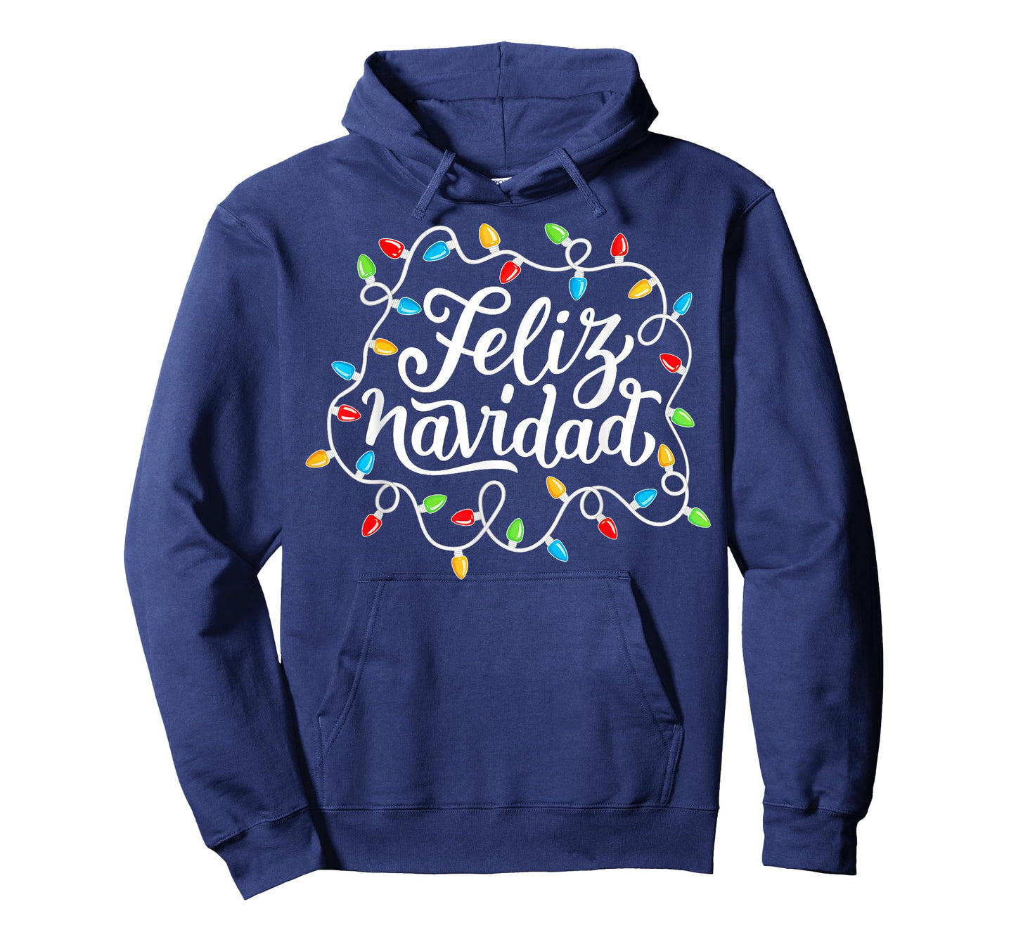 Feliz Navidad Spanish Mexican Christmas Xmas Lights Holiday T-Shirt