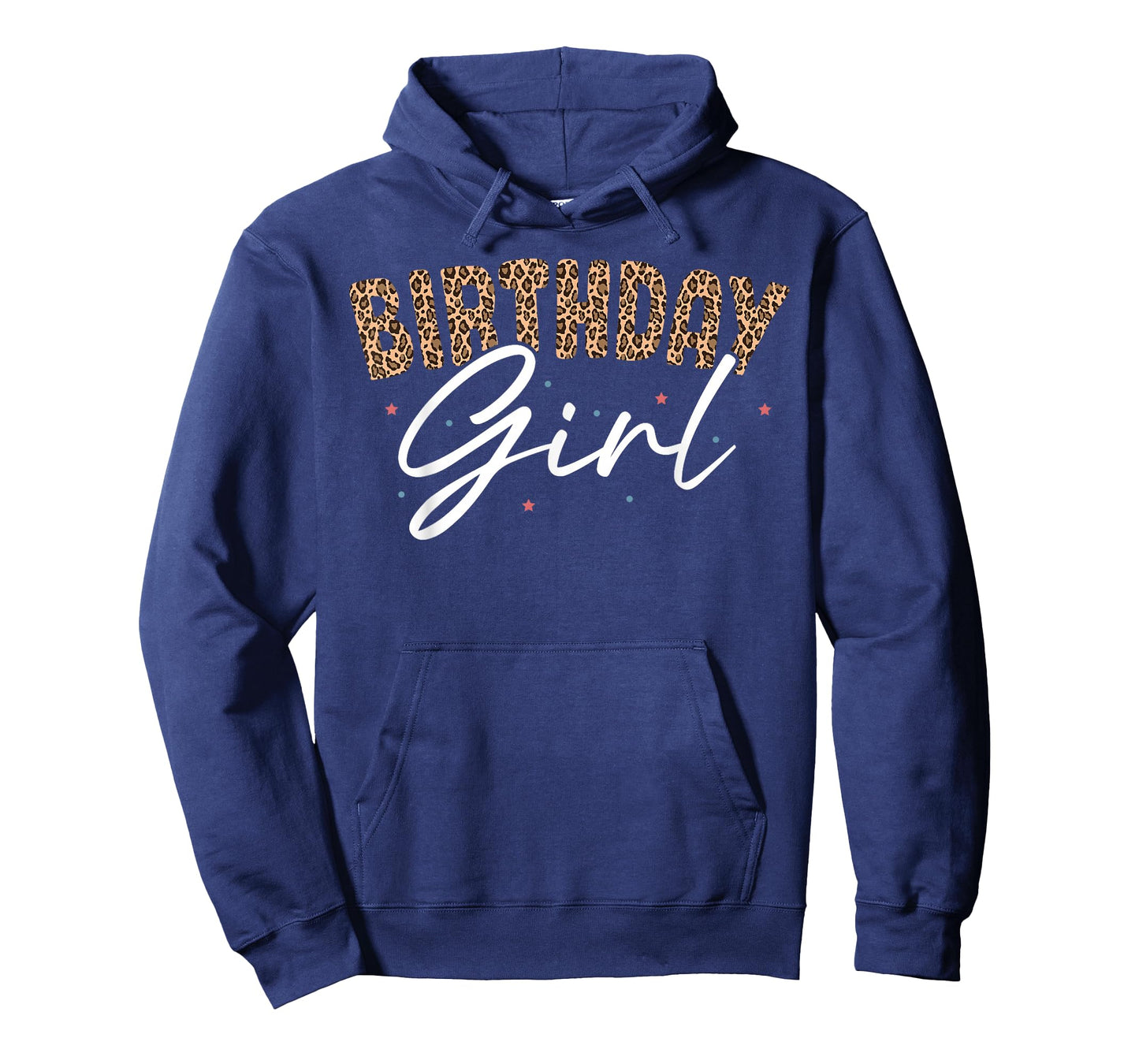 Birthday Girl Cheetah Print Birthday T-Shirt