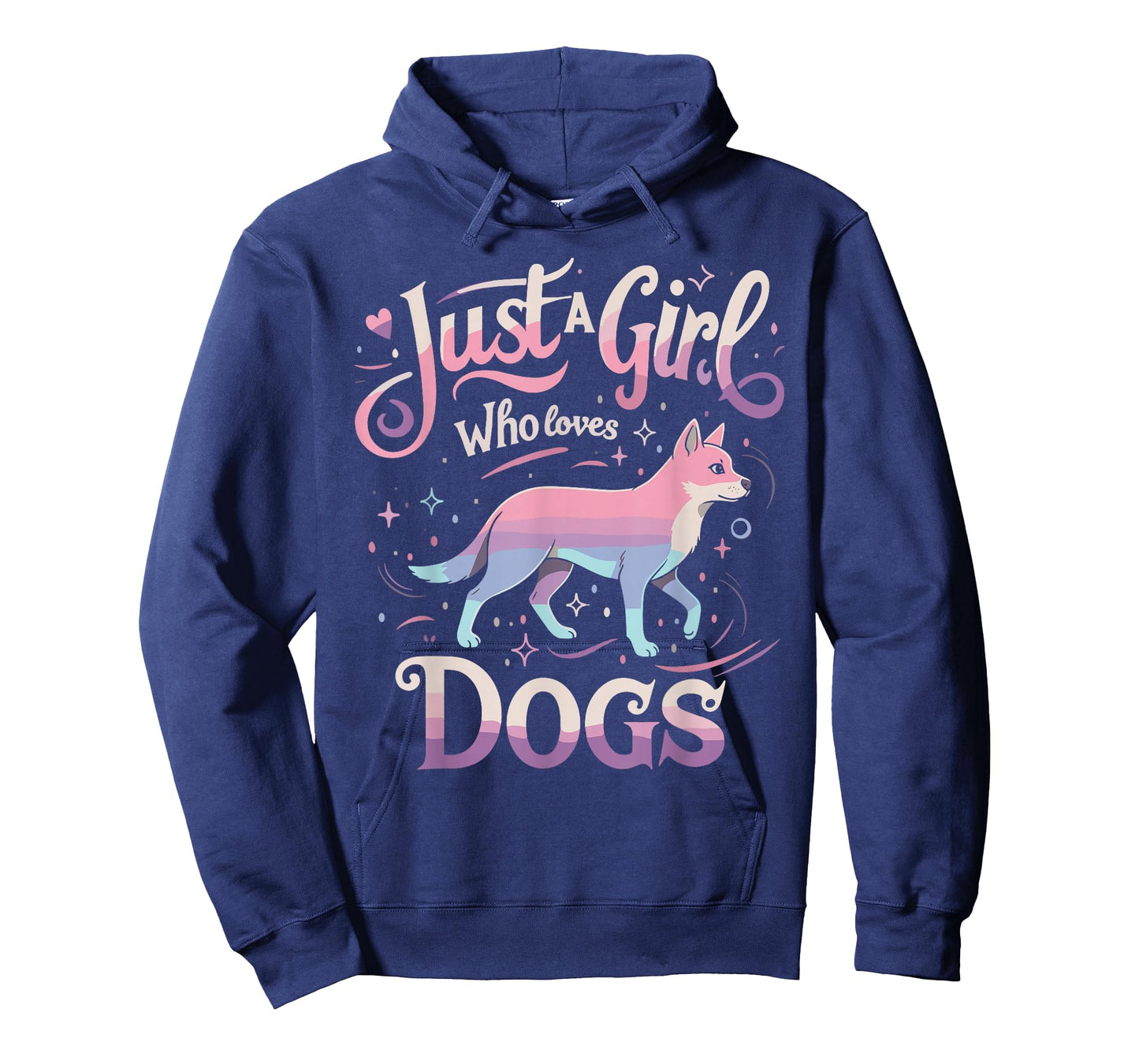 Just a Girl Who Loves Dogs Women Men Funny Lover T-Shirt T-Shirt