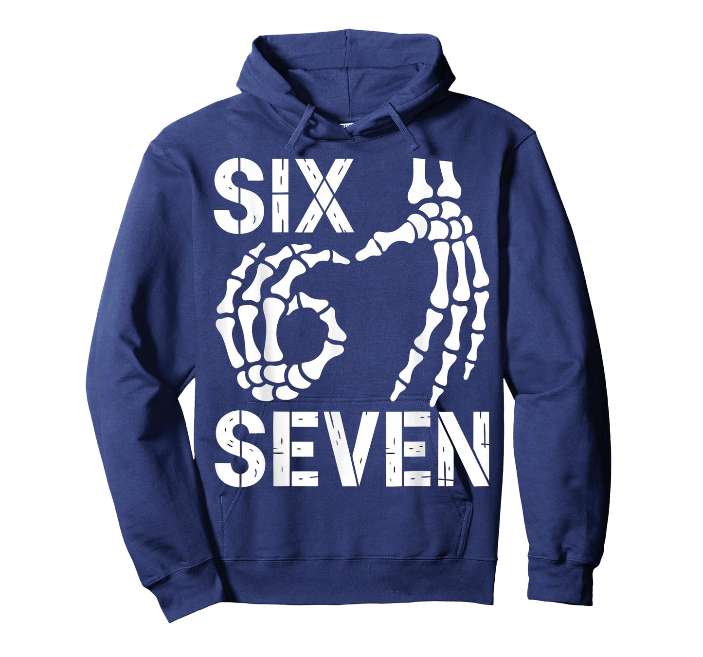 Six Seven 67 Halloween Skeleton Hands Sign 6 7 Halloween T-Shirt