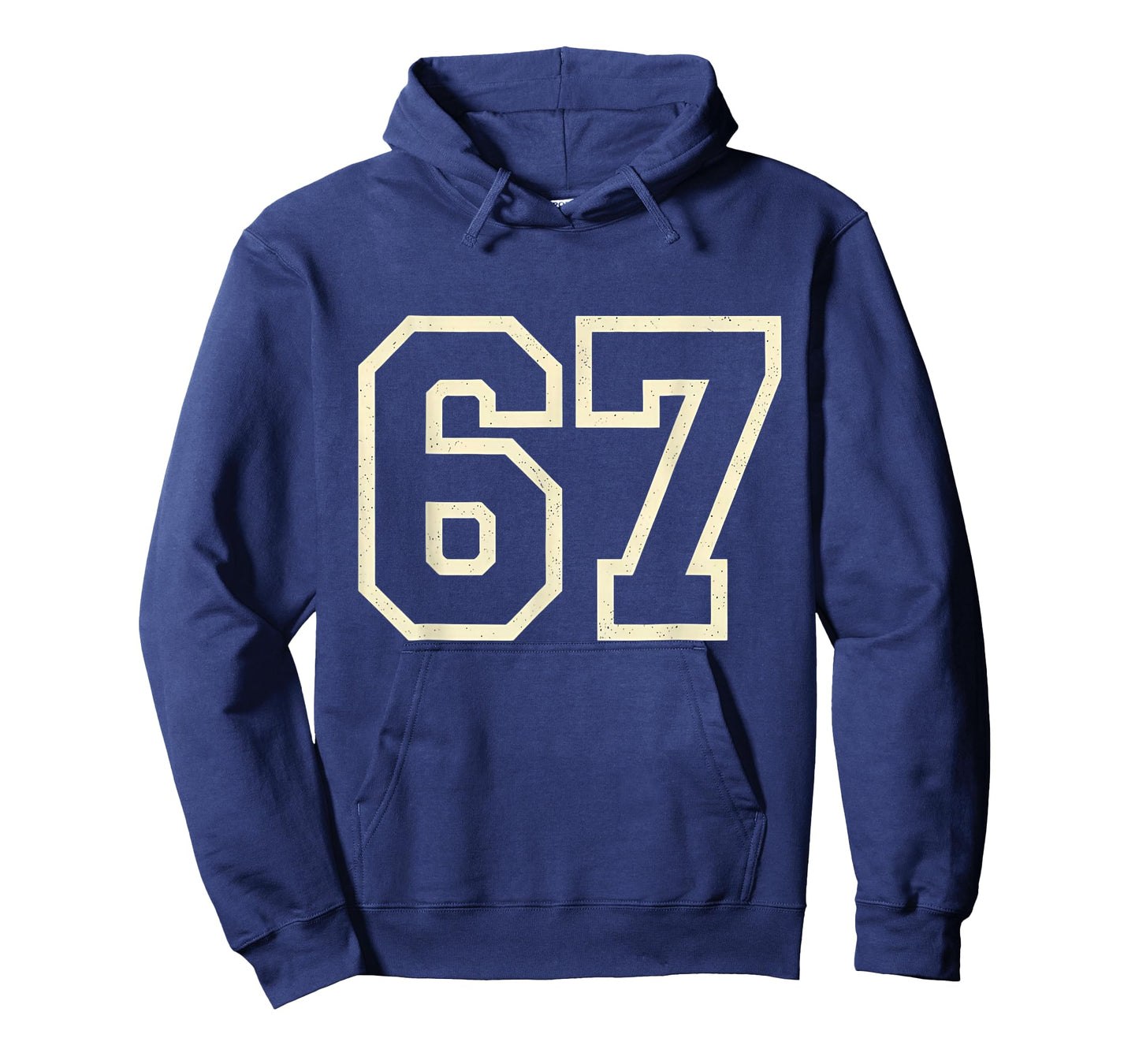 Vintage Six Seven Funny 67 Meme Retro 6 7 Number T-Shirt