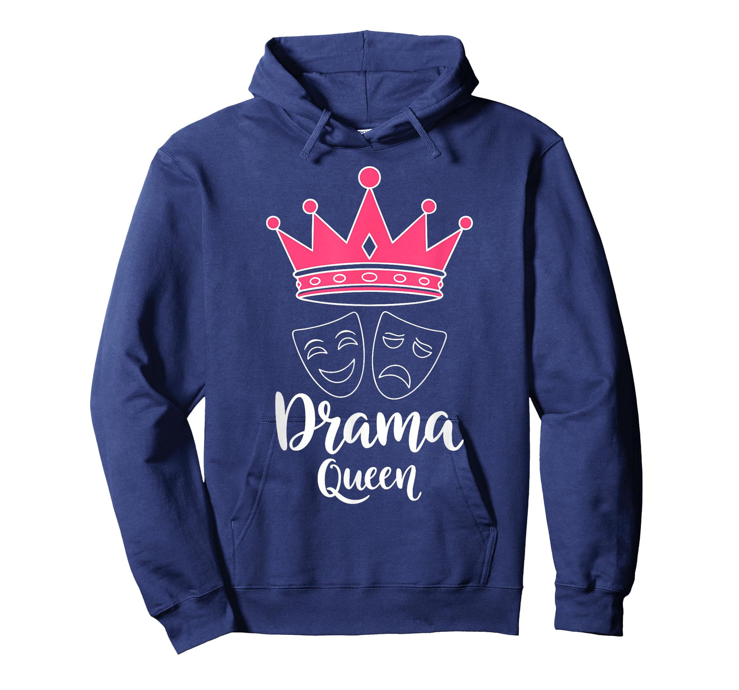 Theatre Musical Drama Queen Stage Actress Comedy Tragedy T-Shirt