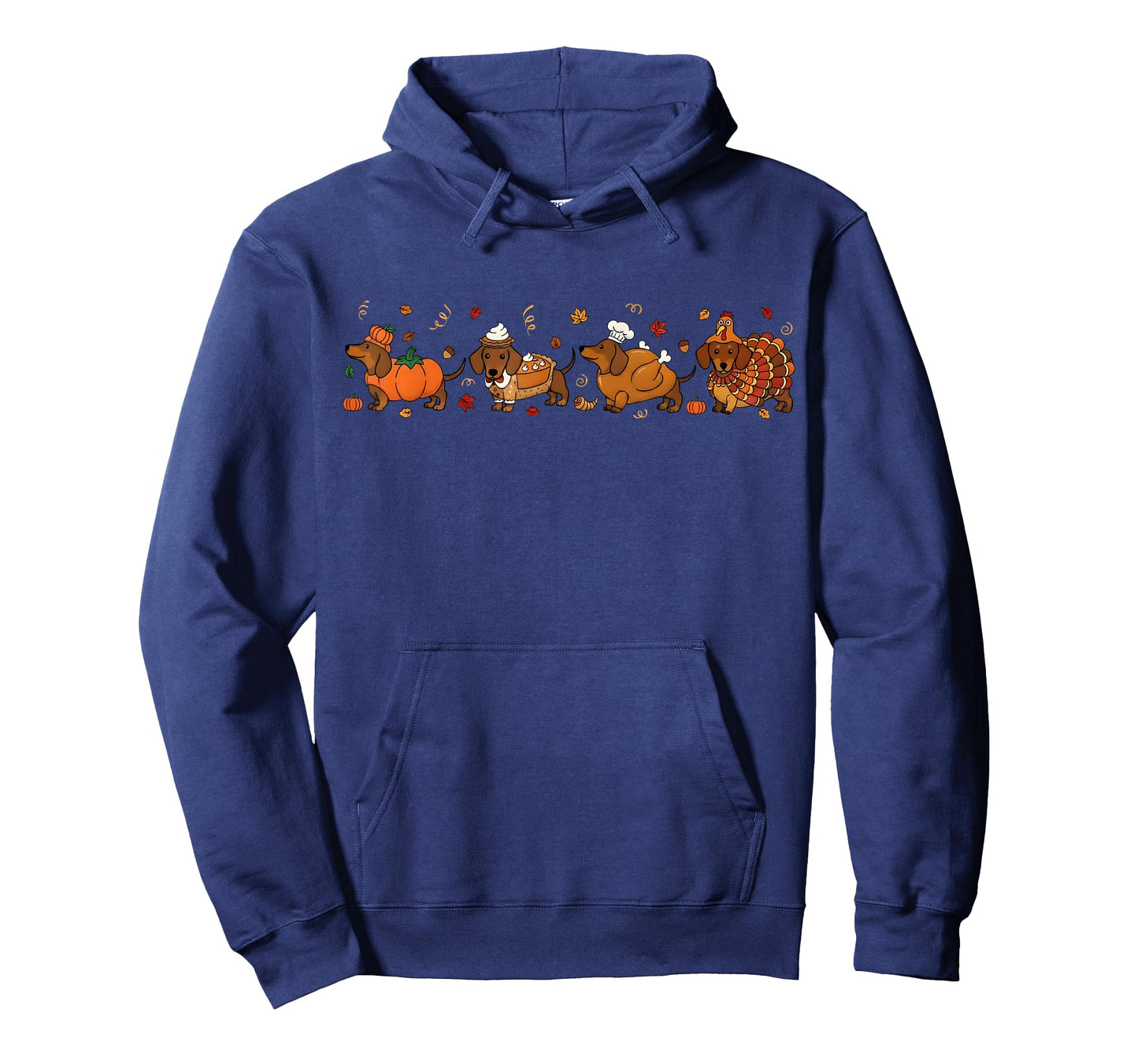 Thanksgiving Dachshund Weiner Dog Fall Pumpkin Pie Weenie T-Shirt