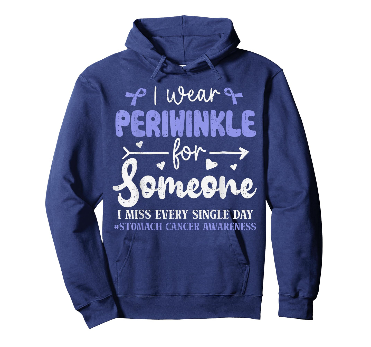 I Wear Periwinkle for Someone Stomach Cancer Awareness T-Shirt