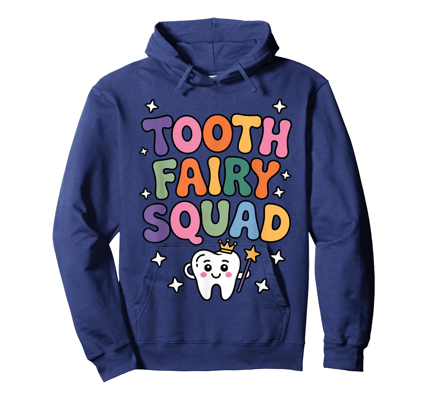 Cute Tooth Fairy Costume for Men Women Kids Teeth Toothfairy T-Shirt