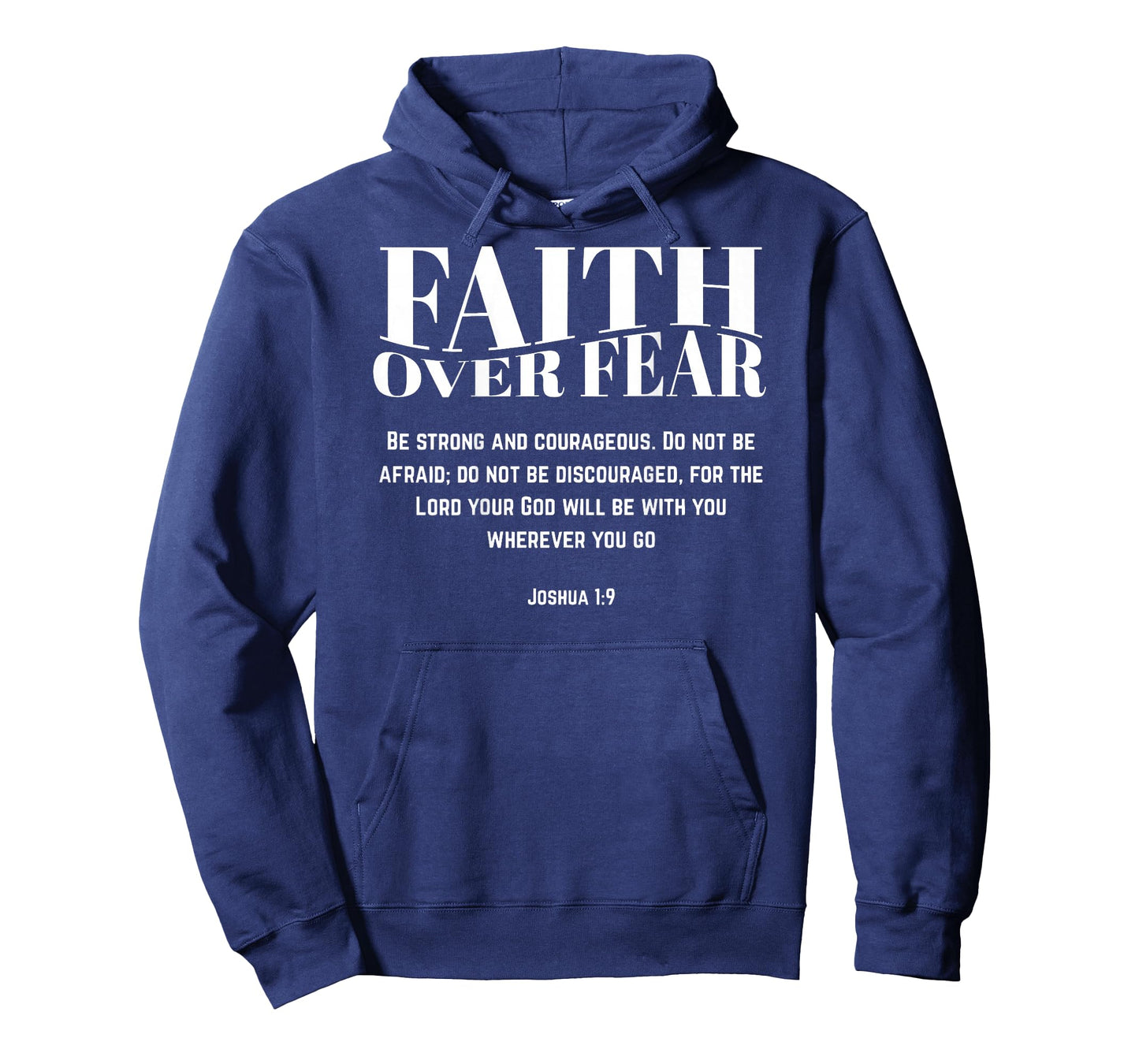 Faith Over Fear Christian Jesus Bible Verse Men Women Gift T-Shirt