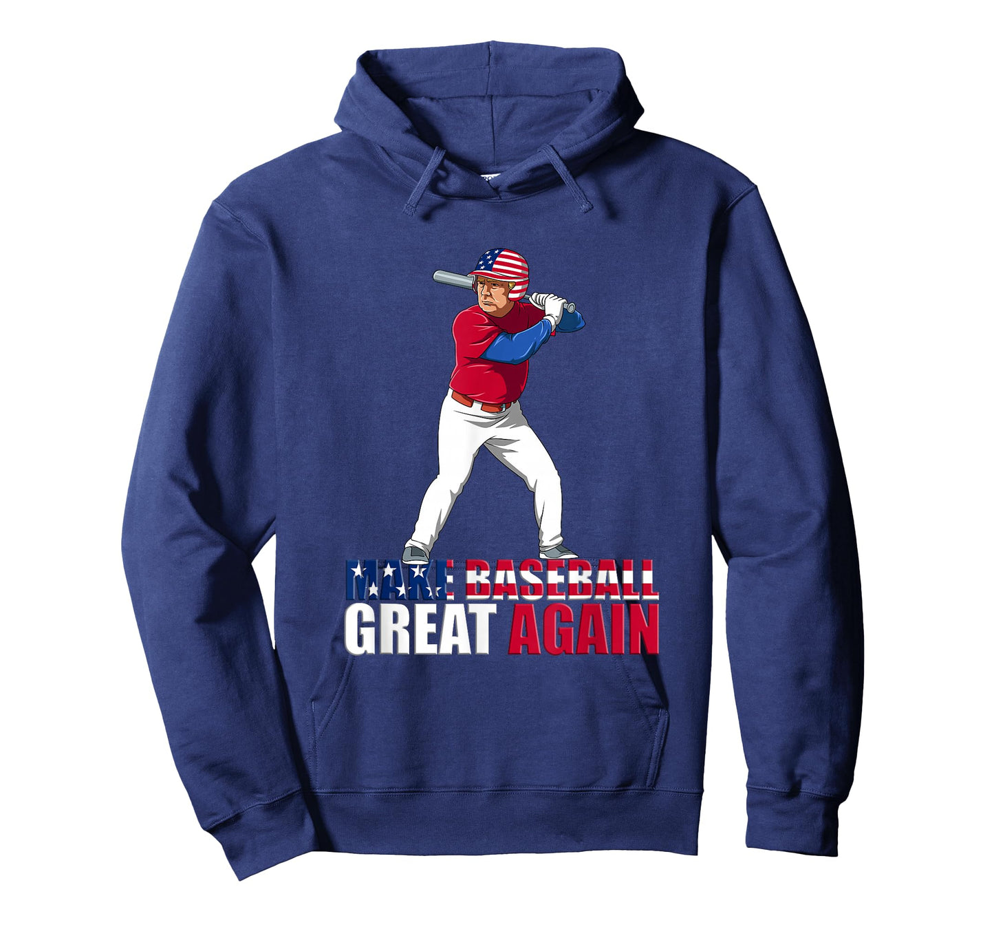 Make Baseball Great Again - Donald Trump Baseball T-Shirt