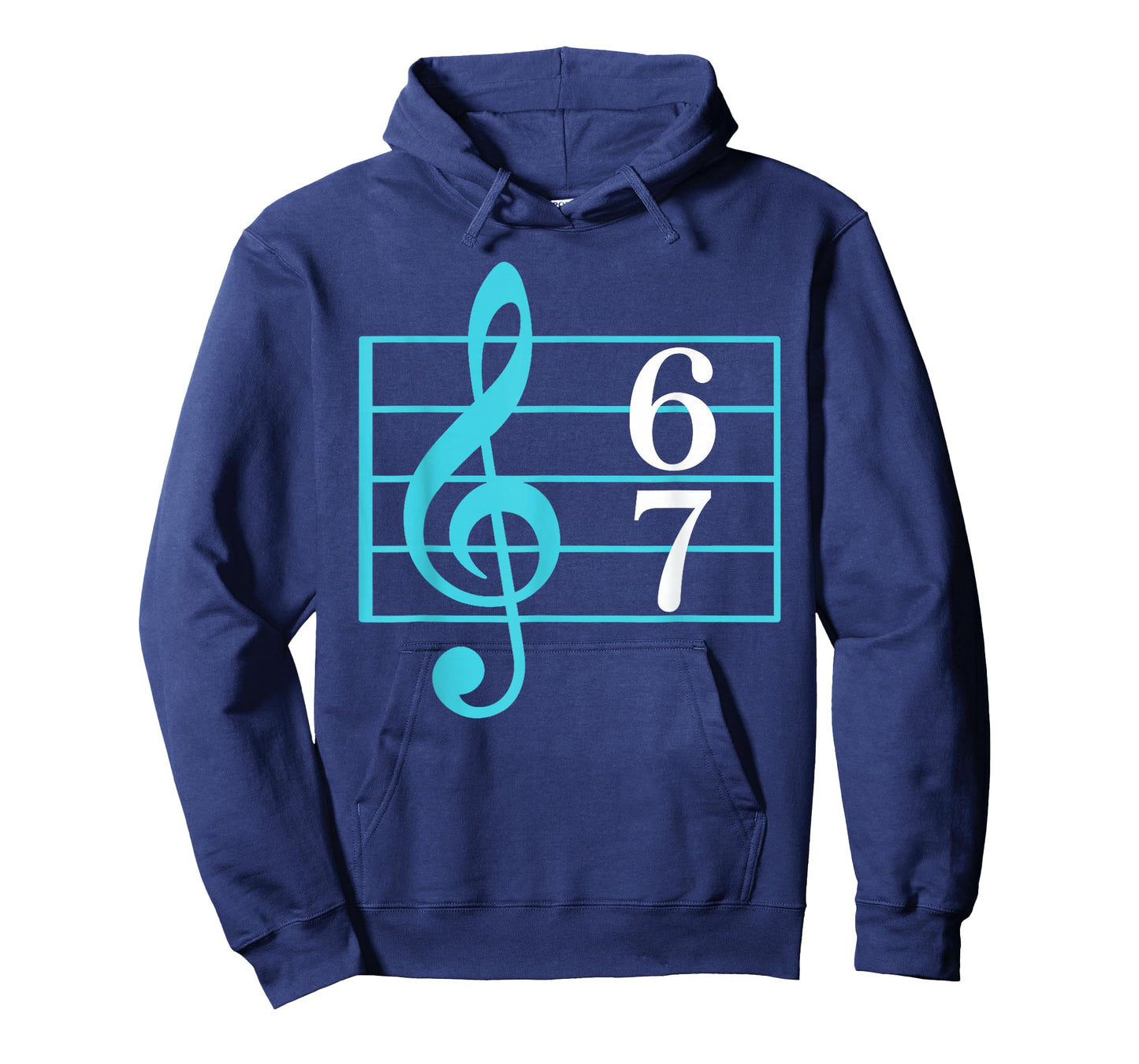 67 Music Meme Slang Six Seven Music Teacher Funny Musician T-Shirt