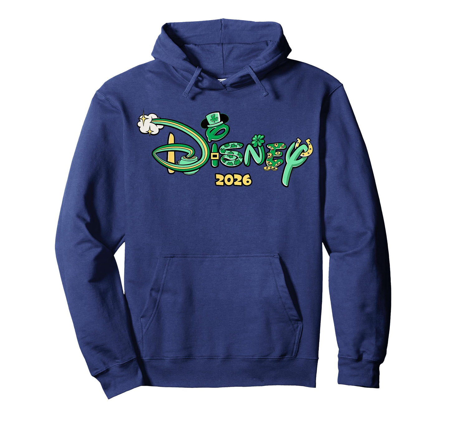 Disney St. Patrick's Day 2026 Matching Trip Vacation Logo T-Shirt