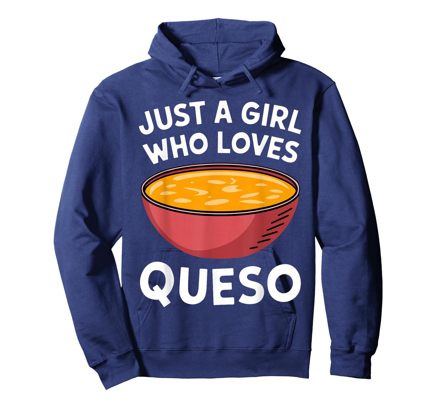Cool Queso Art for Girls Women Mexican Cheese Lover Queso T-Shirt