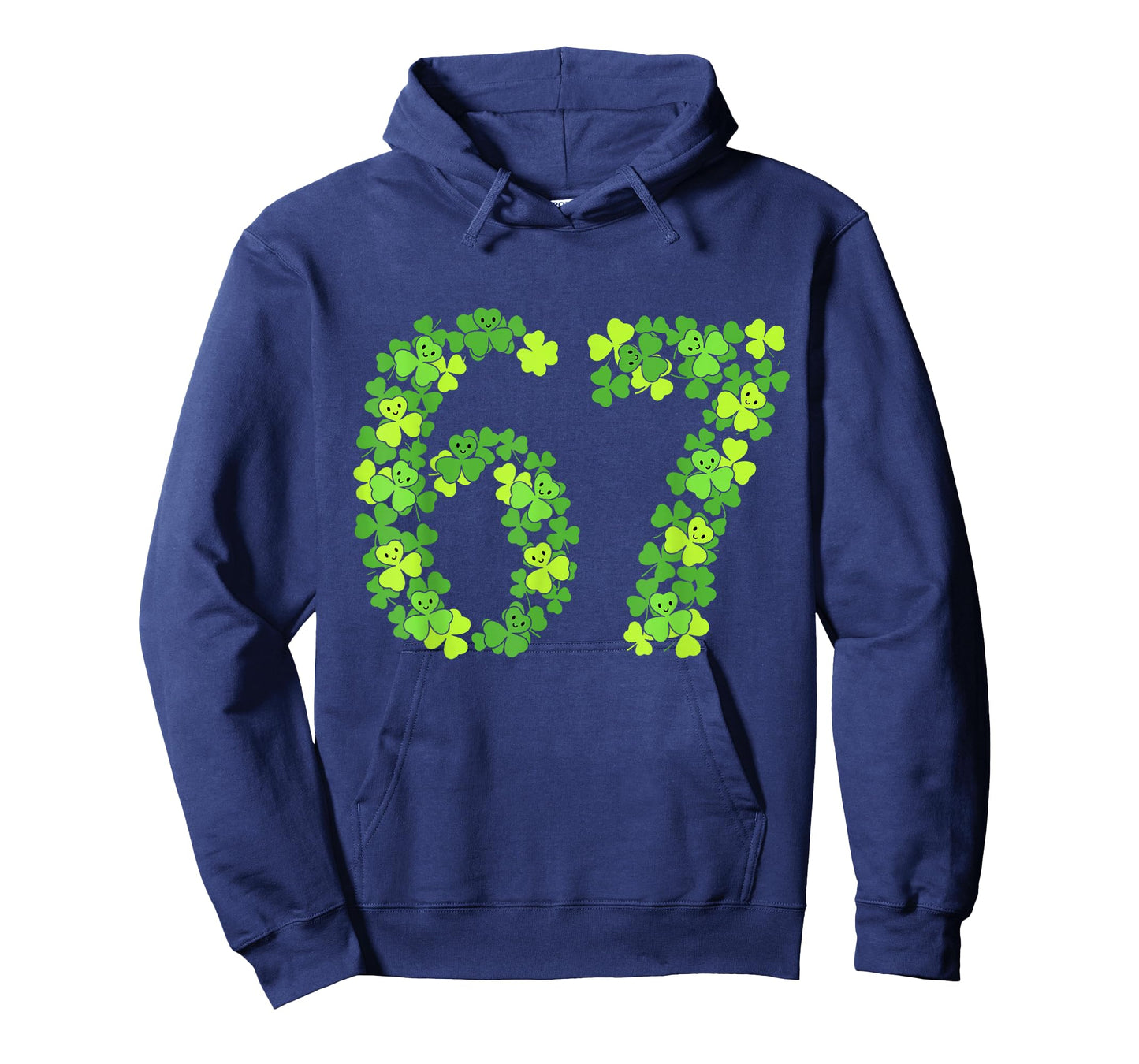 st Patricks Day 67 Shamrock six Seven 6 7 Meme Kids 67 Boys T-Shirt