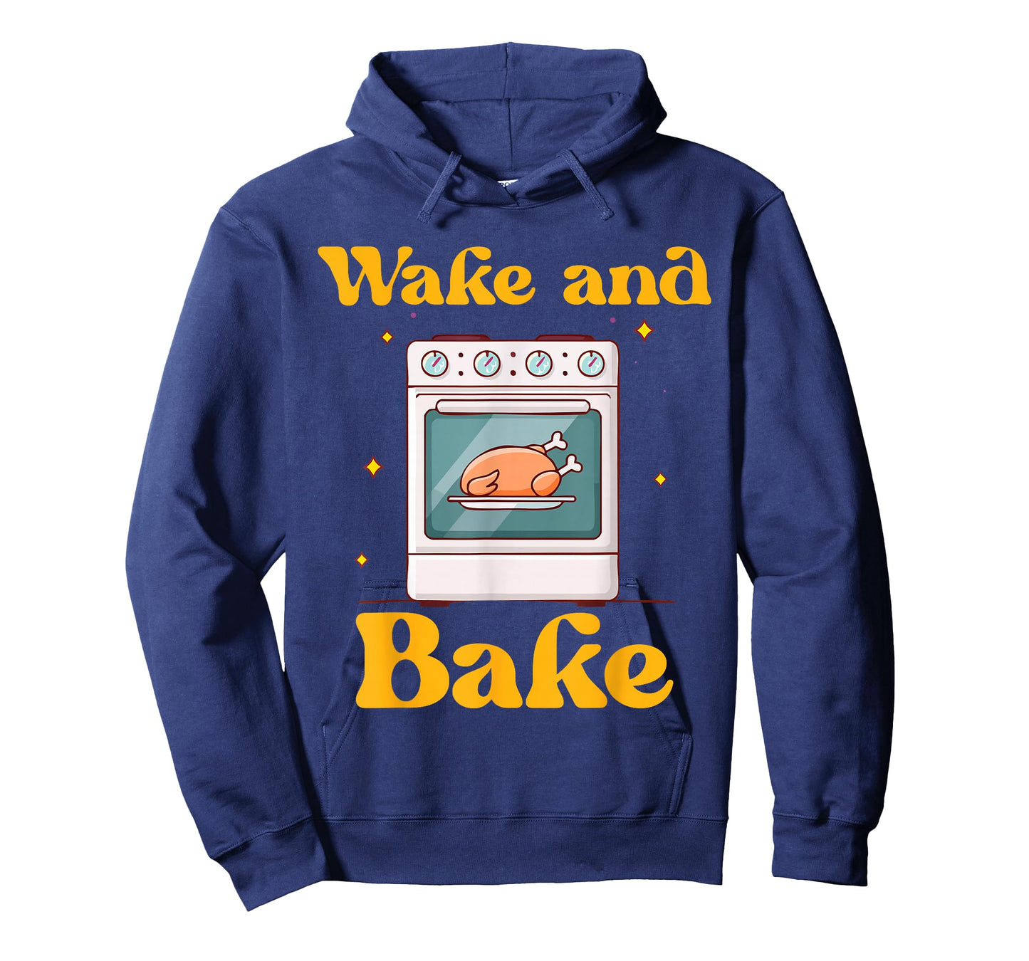 Funny Thanksgiving Cooking Wake and Bake Oven Turkey T-Shirt