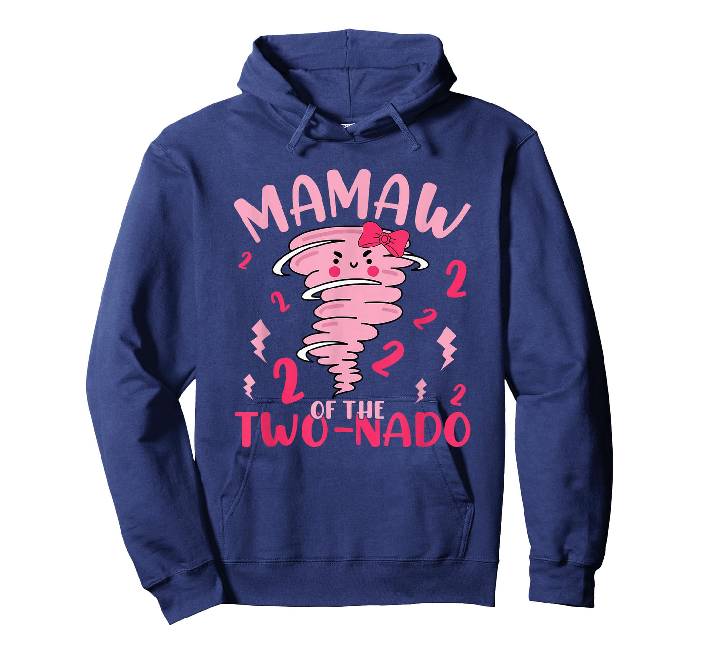Mamaw of The Two-nado Tornado Theme 2nd Birthday Party T-Shirt
